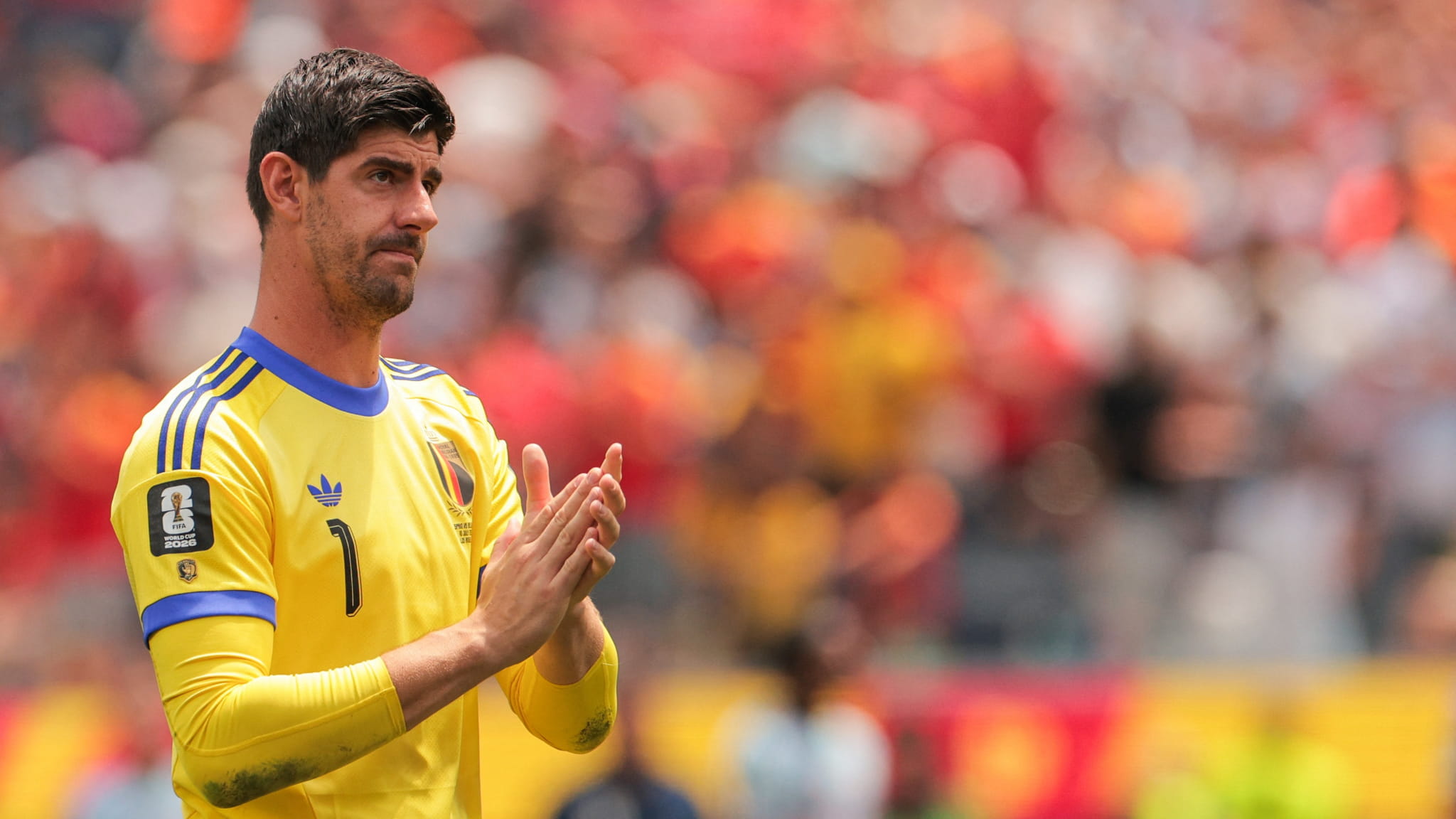 كورتوا "فخور" مع غروب شمس "الجيل الذهبي" لبلجيكا 
