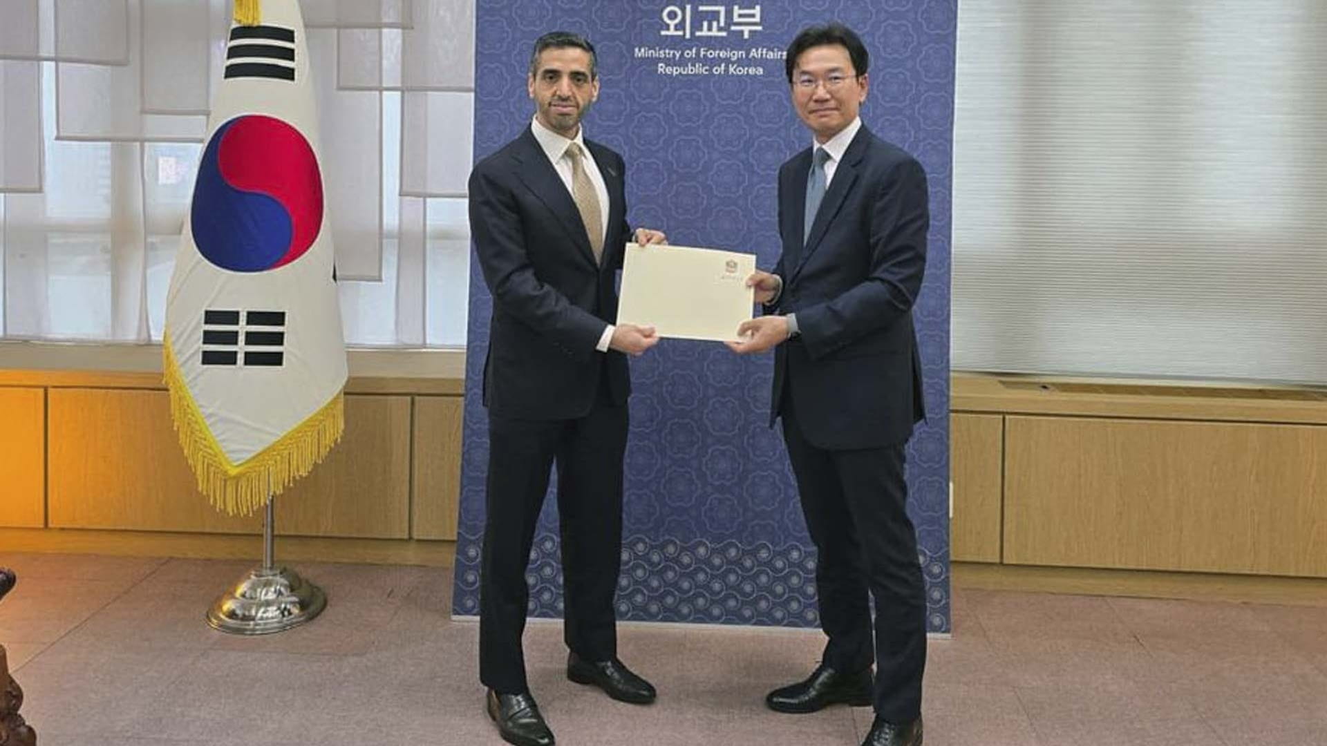 UAE Ambassador presents credentials to South Korea