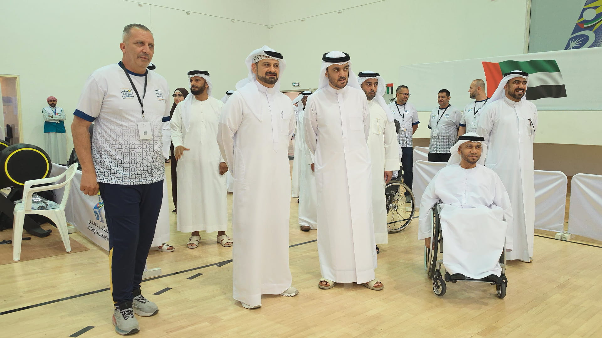 Khalid bin Humaid Al Qasimi inspects Al Thiqa Club activities
