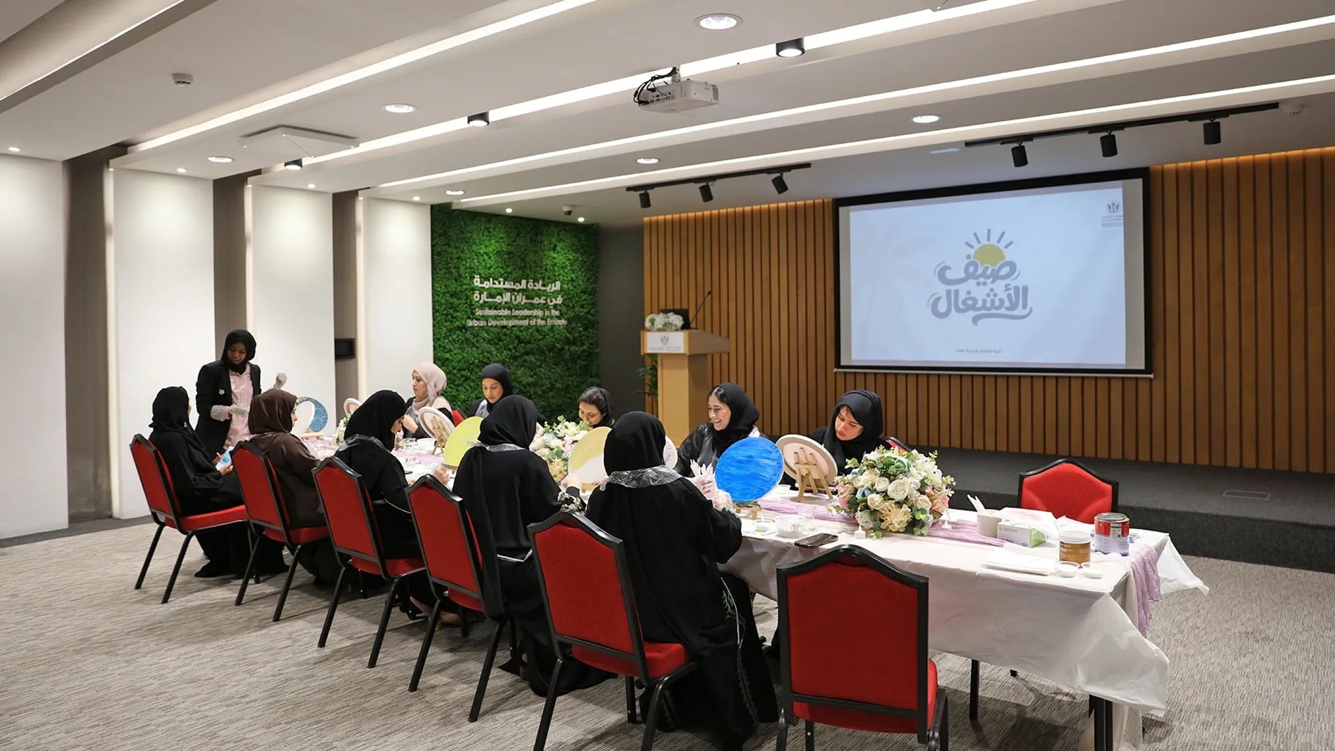 SDPW holds flower carving workshop for staff