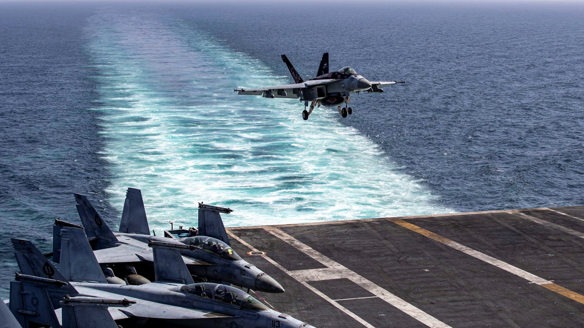 US military says struck military, maritime sites in Iran