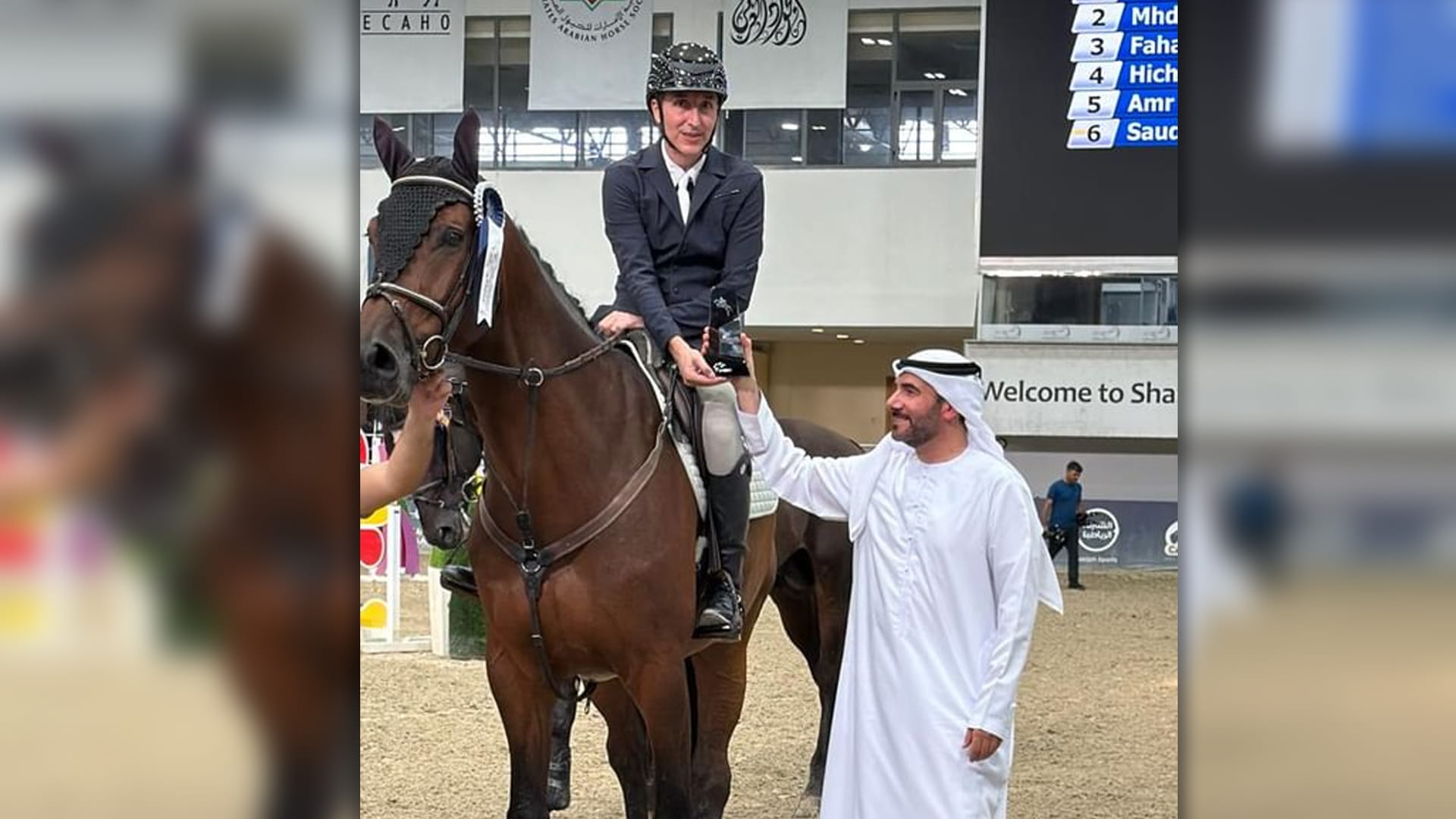 Sharjah Equestrian Club hosts strong show jumping competitions