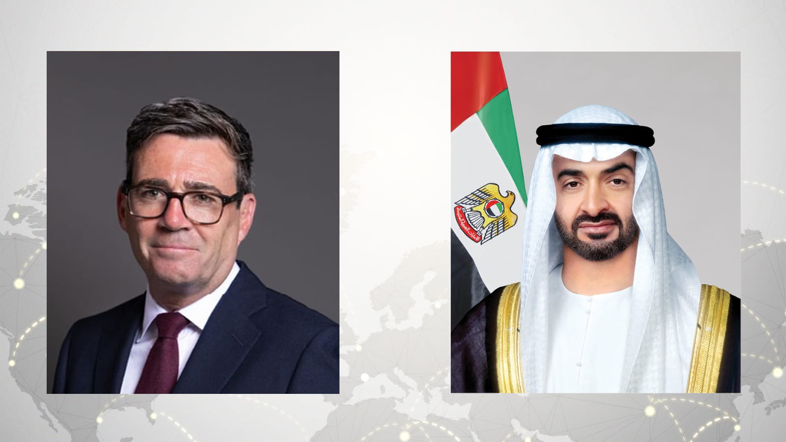UAE President, UK PM discuss strengthening bilateral ties