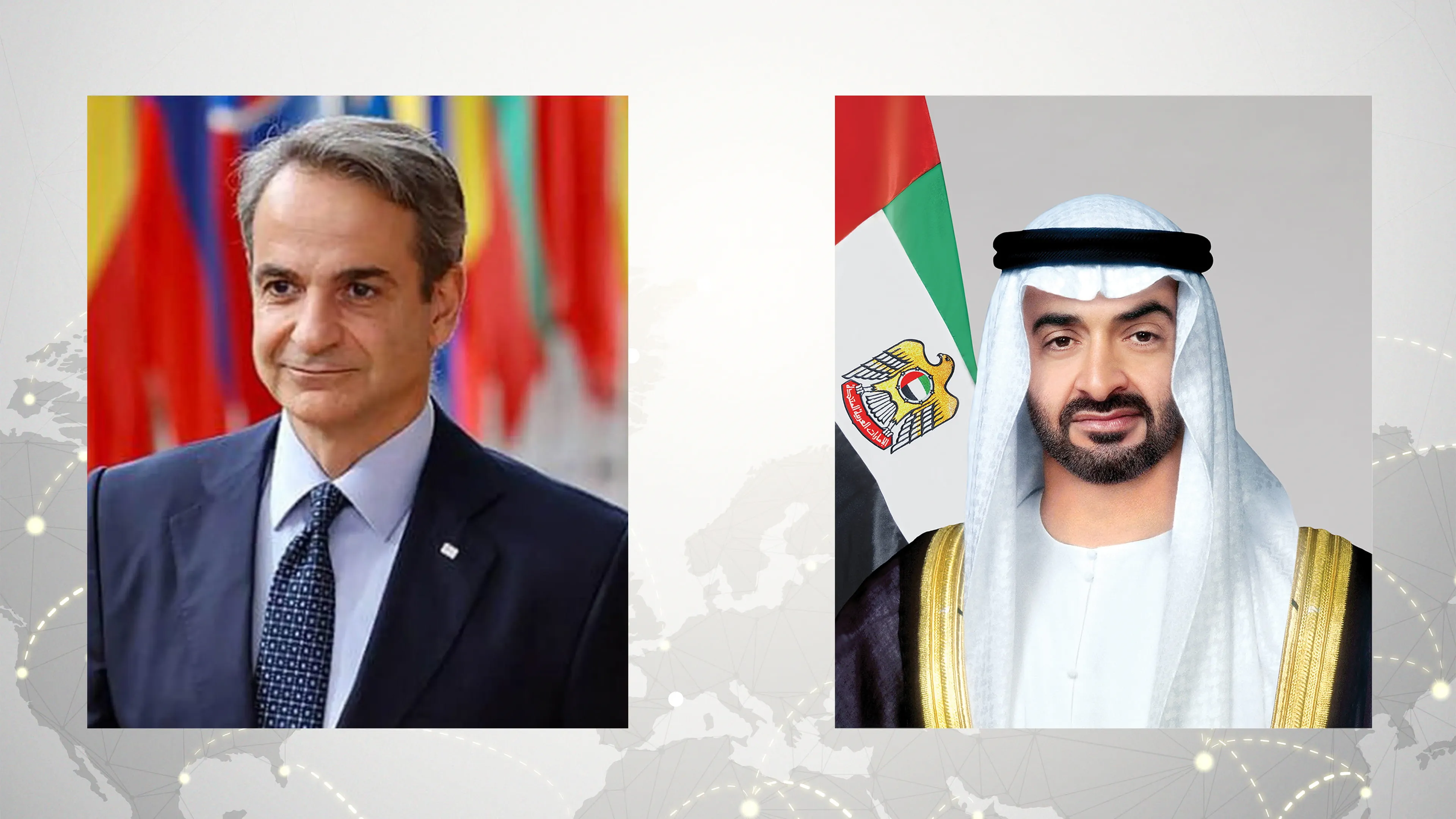 هاتفياً..رئيس الدولة و رئيس وزراء اليونان يبحثان التطورات الإقليمية #الشارقة24 