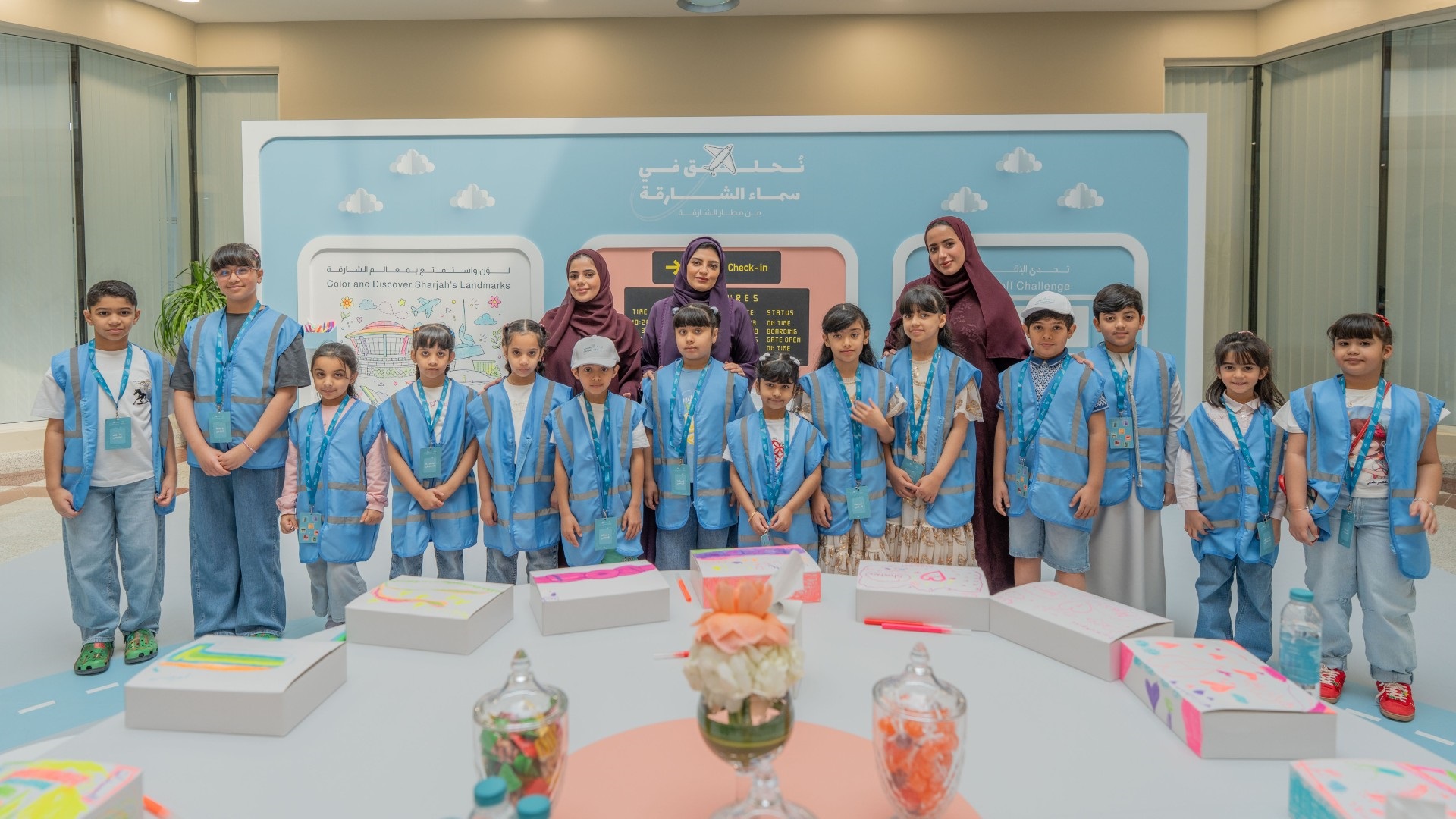 Image for the title: Sharjah Airport launches "Soaring Through Sharjah's Skies" 