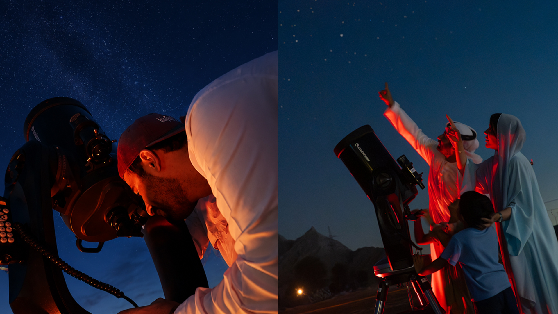 Image for the title: Mleiha Park invites stargazers to watch Perseid meteor shower 