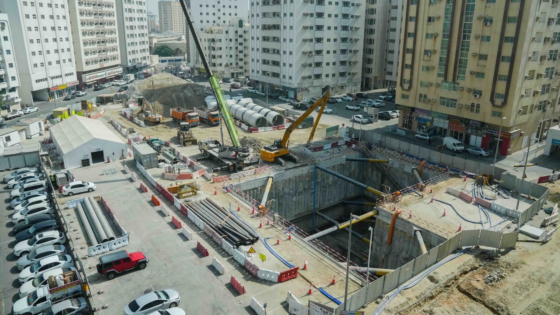 Image for the title: SDPW drainage line 70% complete, tackling water pooling 