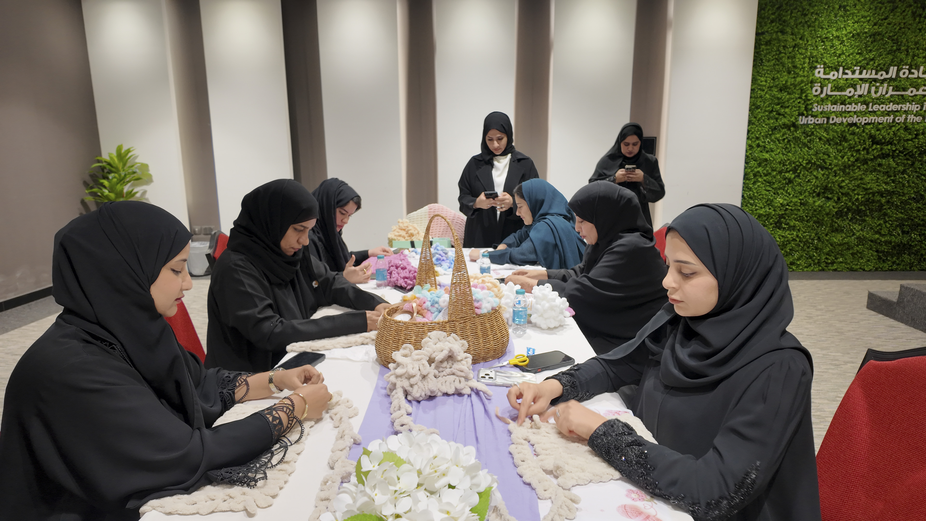 Image for the title: SDPW organises creative “loop yarn” workshop 