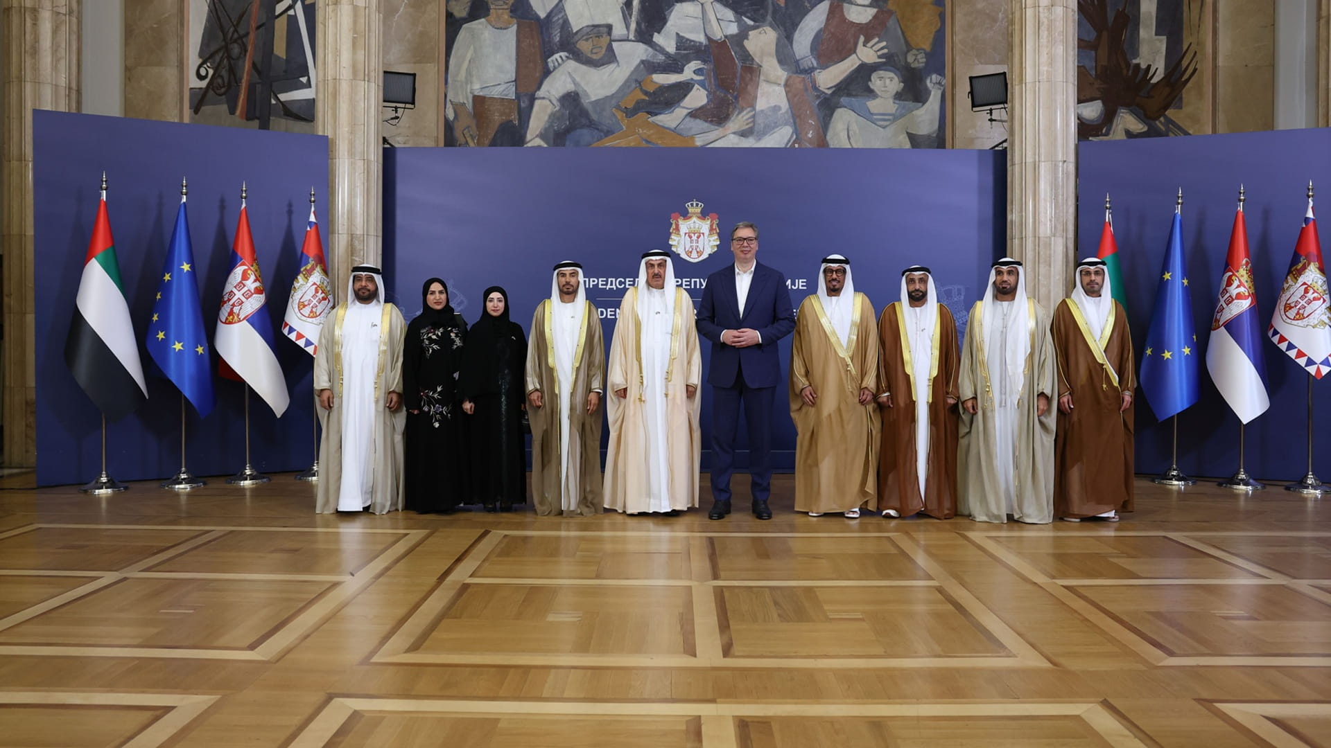 Serbian President receives FNC Speaker 