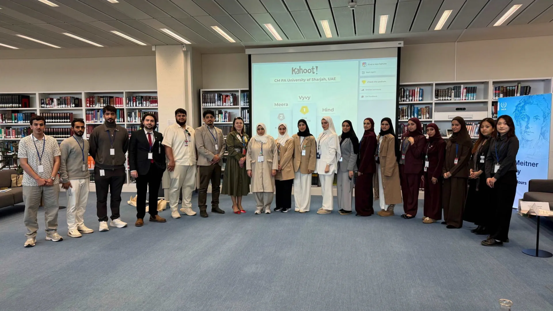 UOS's students undertake training visit to Vienna