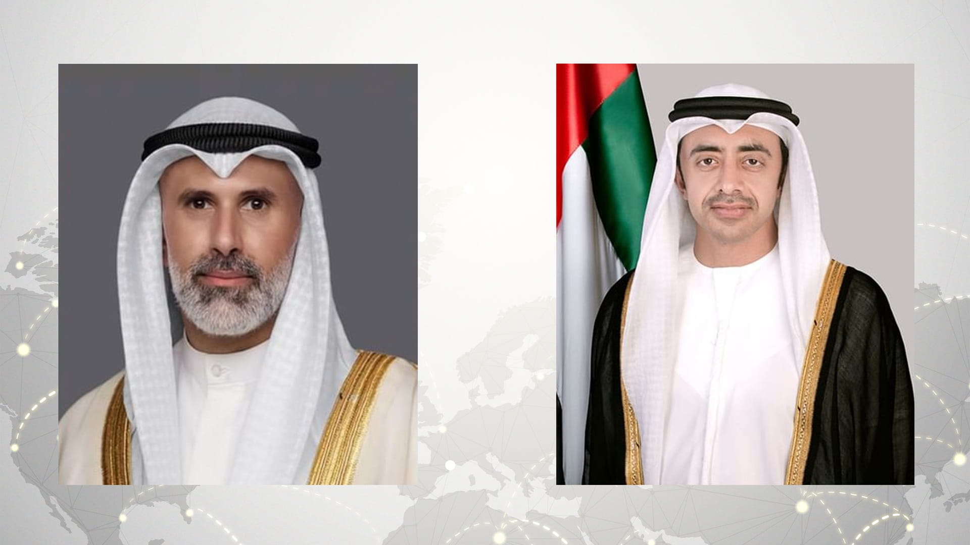 Abdullah bin Zayed holds phone call with Kuwaiti FM
