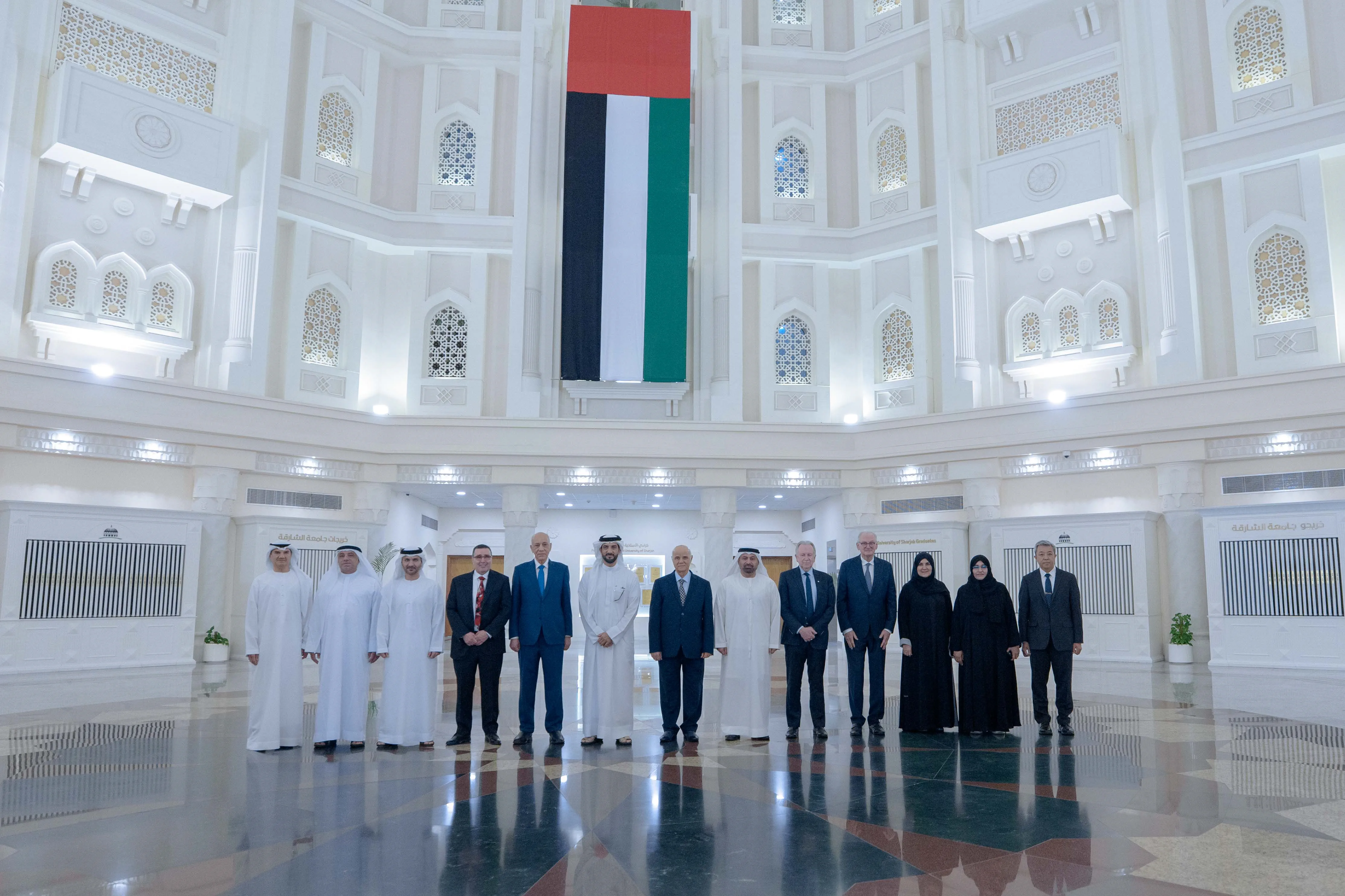 Sultan bin Ahmed highlights research and innovation at UOS meeting