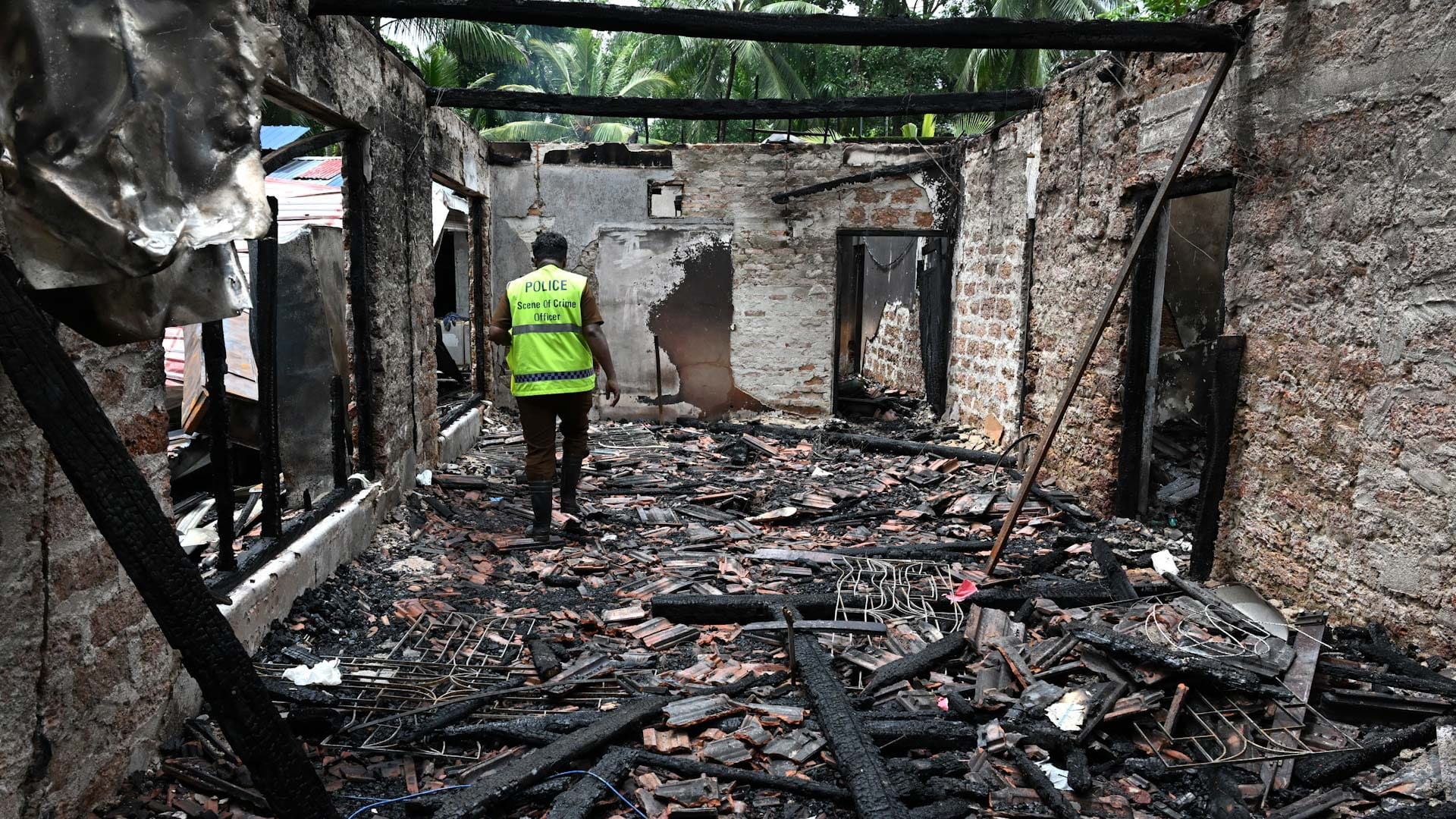 Sri Lanka fire at illegal care home kills 12 residents