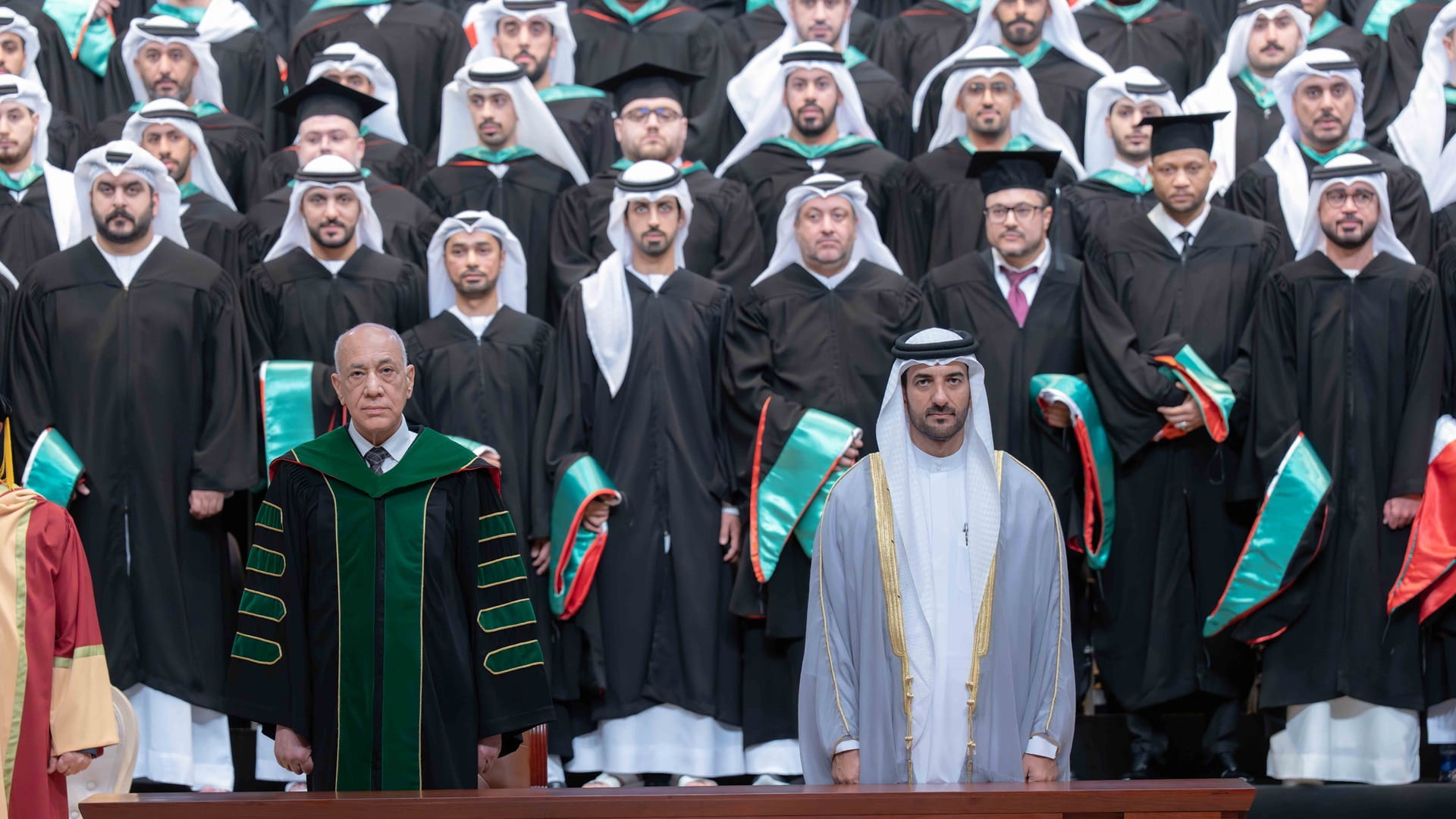 Sultan bin Ahmed attends UOS postgraduate graduation ceremony 3