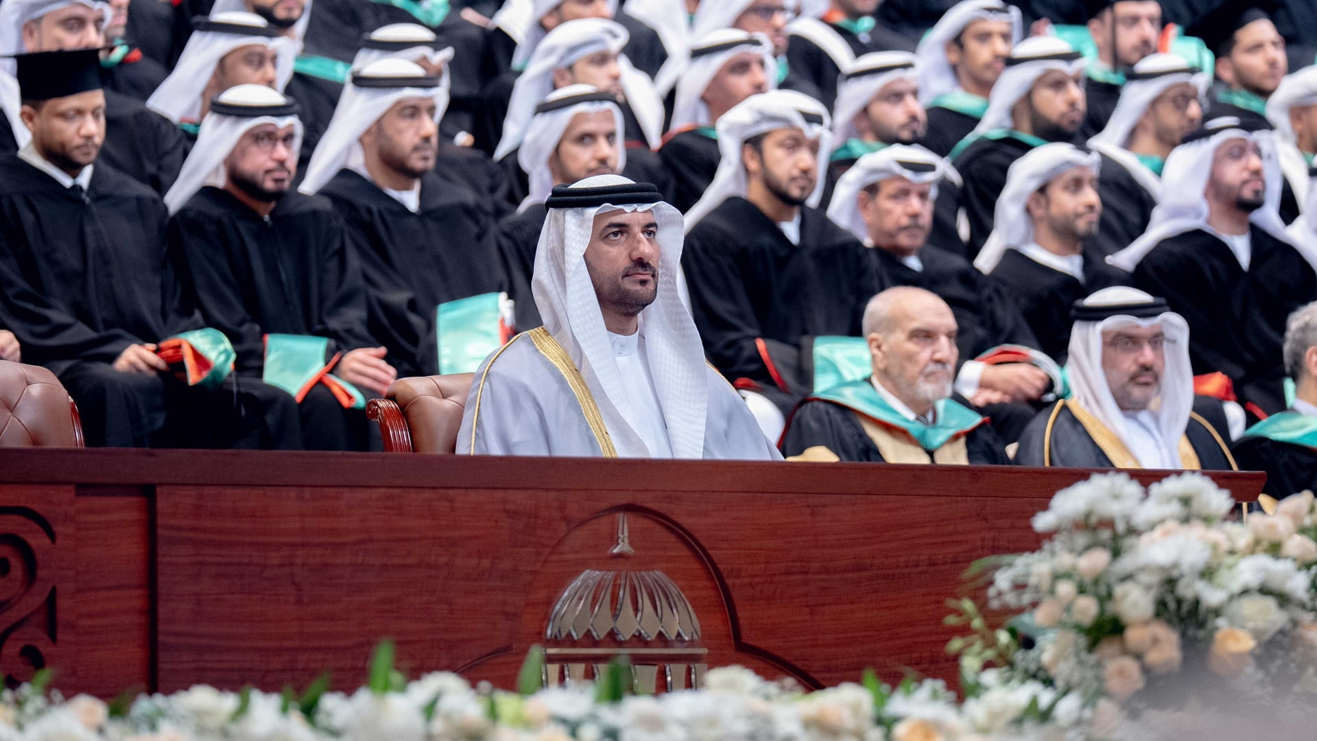 Sultan bin Ahmed attends UOS postgraduate graduation ceremony 4