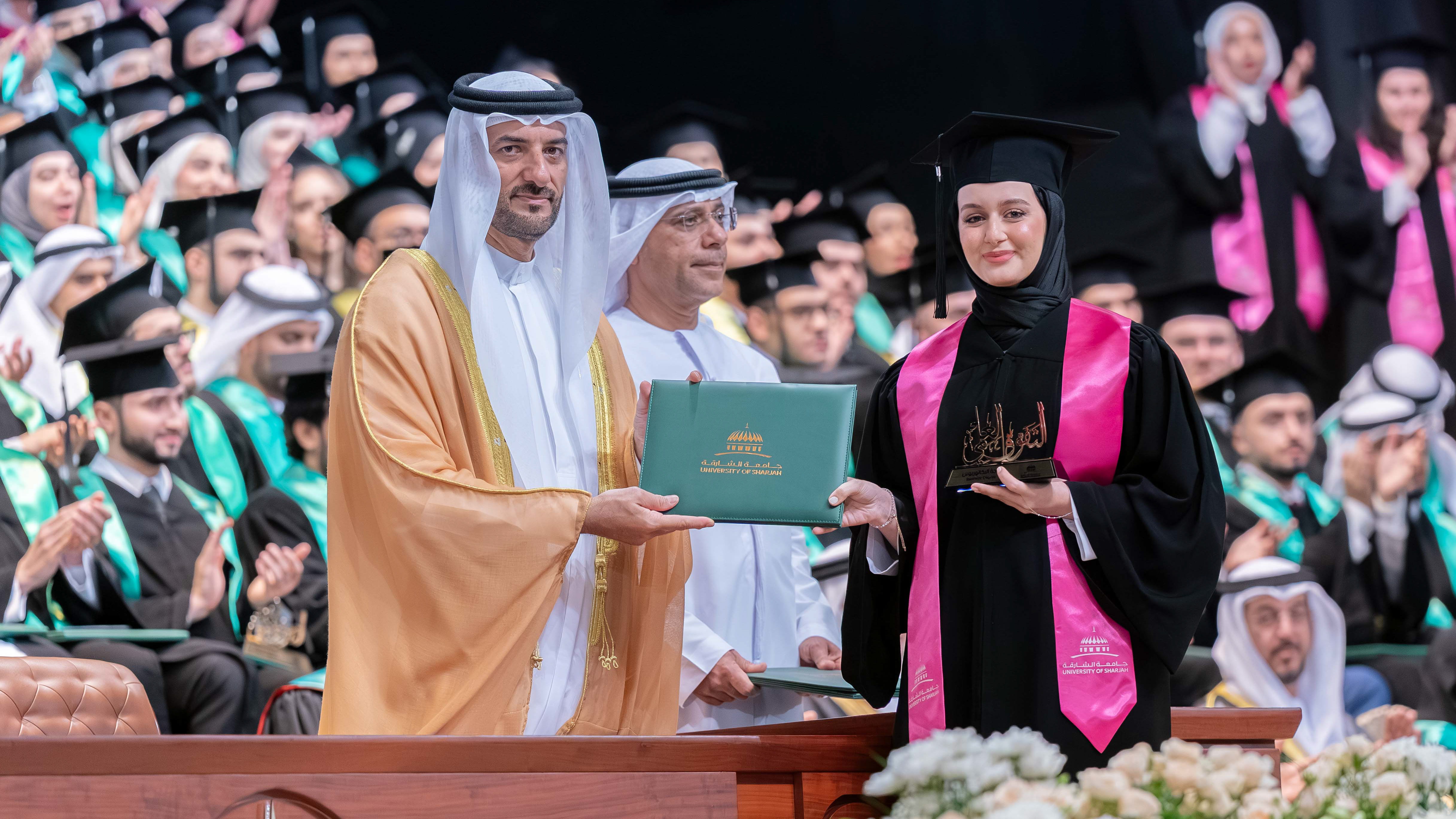 Sultan bin Ahmed at Sharjah medical graduation