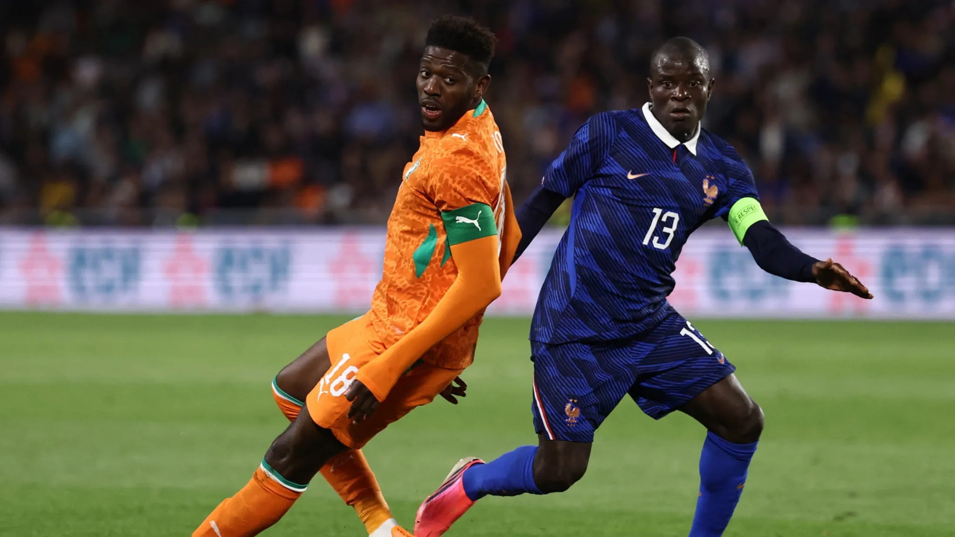 France falls to Ivory Coast in final World Cup warm-up match