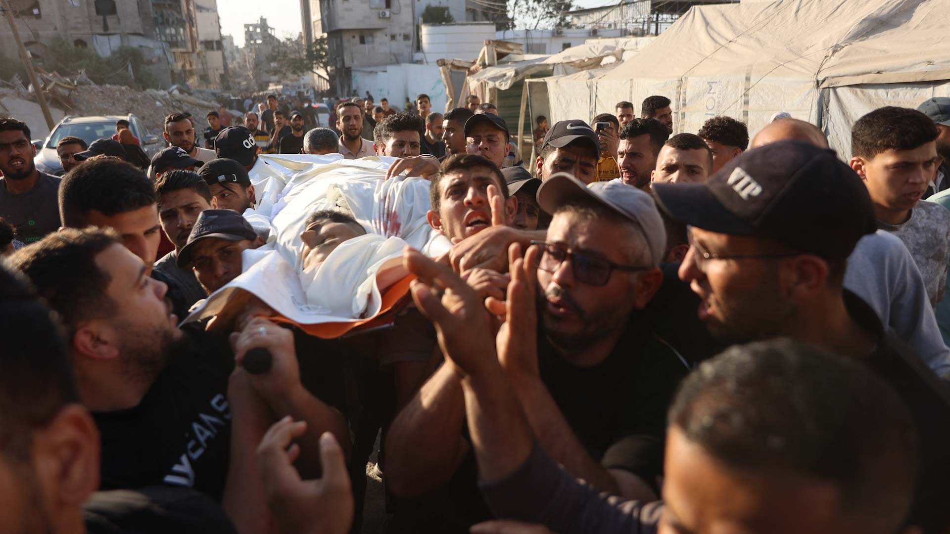 Gaza: Six killed, 15 injured in IDP camp airstrike 