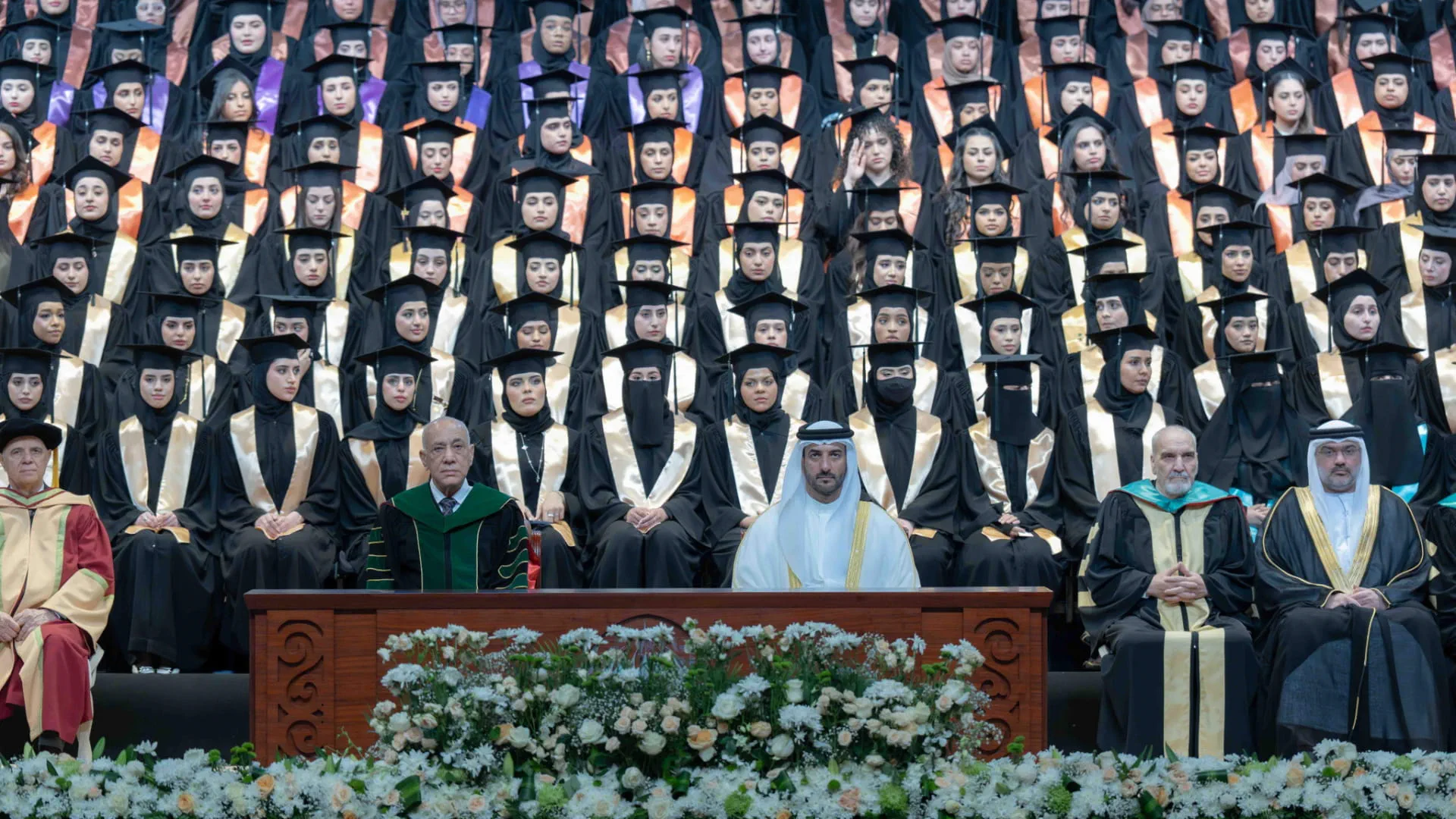 His Highness during ceremony