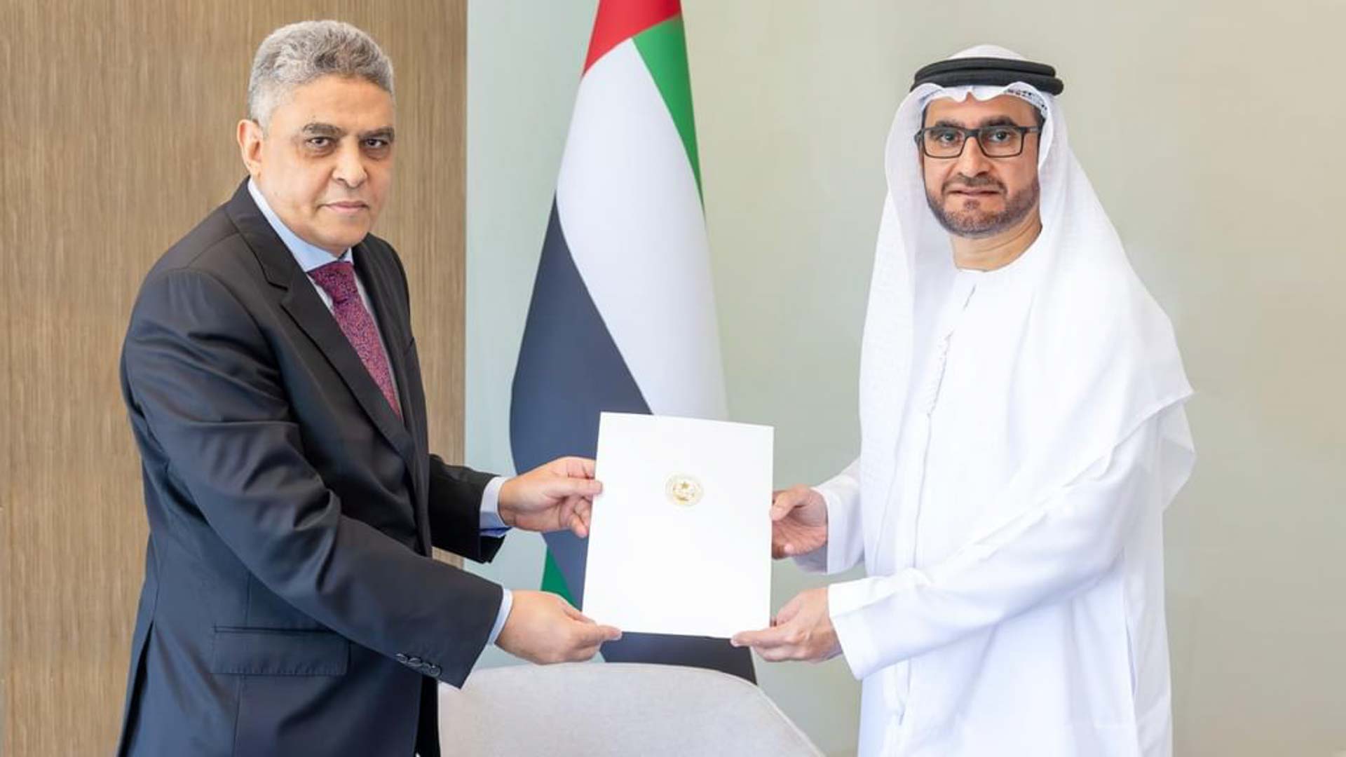 UAE receives credentials copy of Mauritanian ambassador