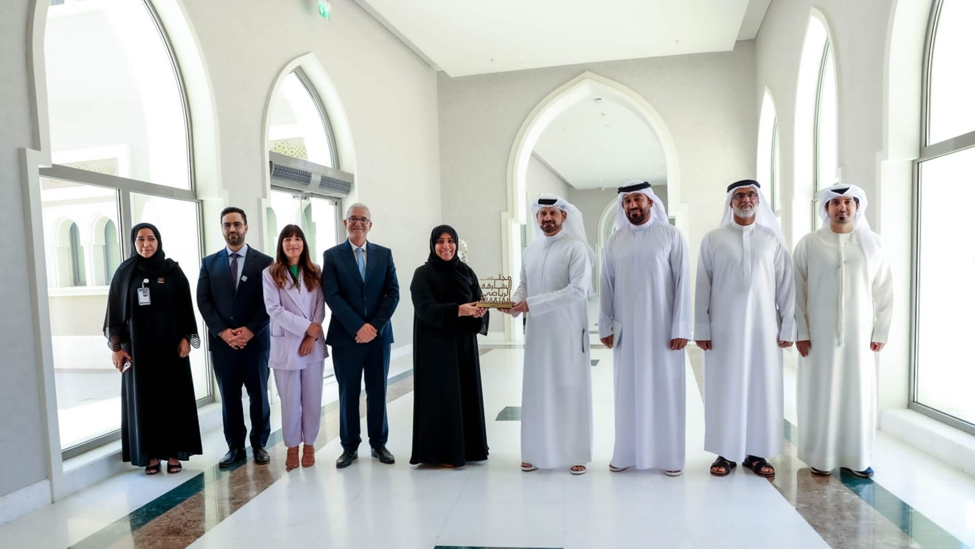 مجلس الشارقة الرياضي يبحث أفاق التعاون المشترك مع جامعة كلباء