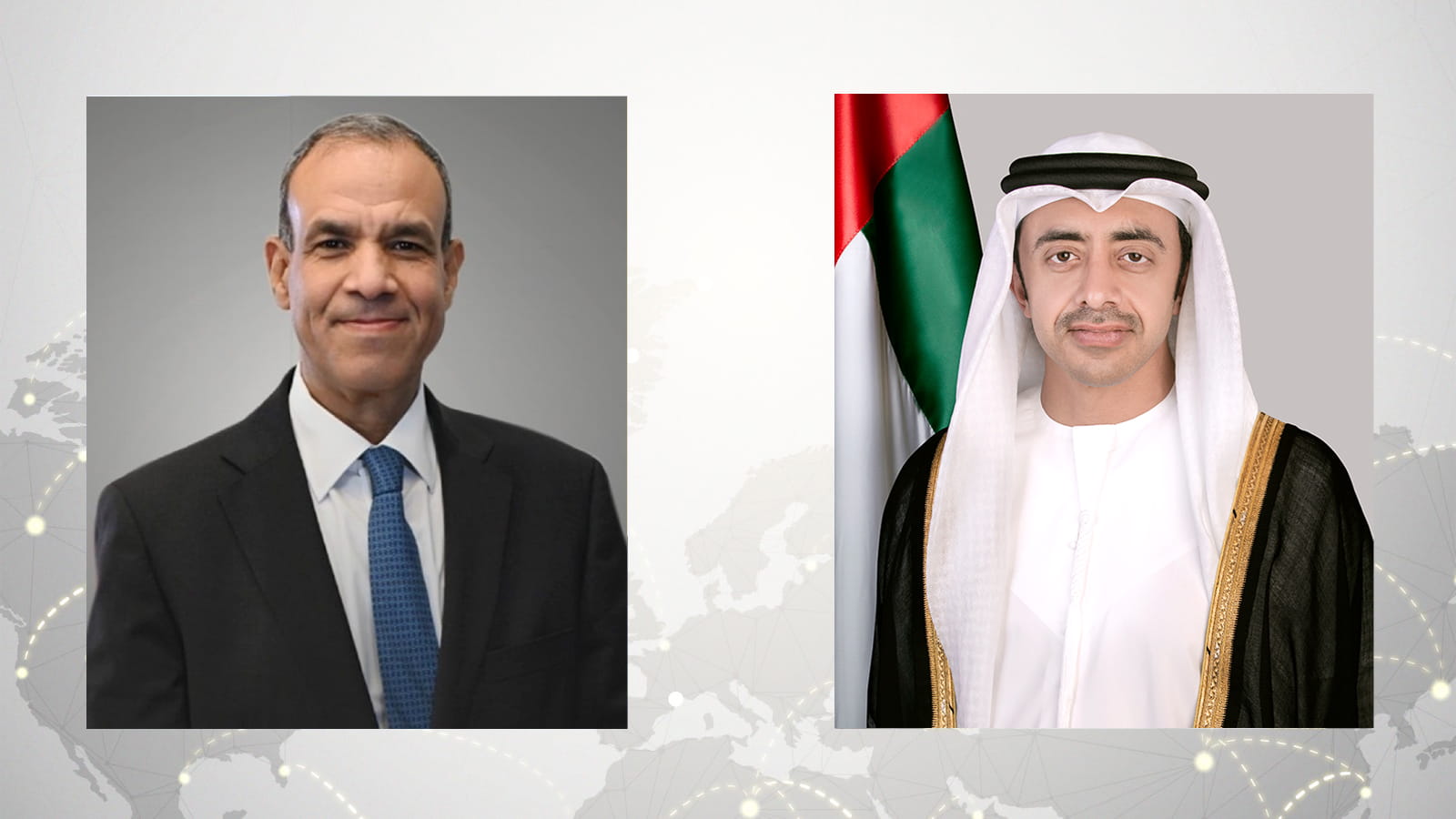 هاتفياً.. عبدالله بن زايد يبحث مع نظيره المصري التطورات الإقليمية
