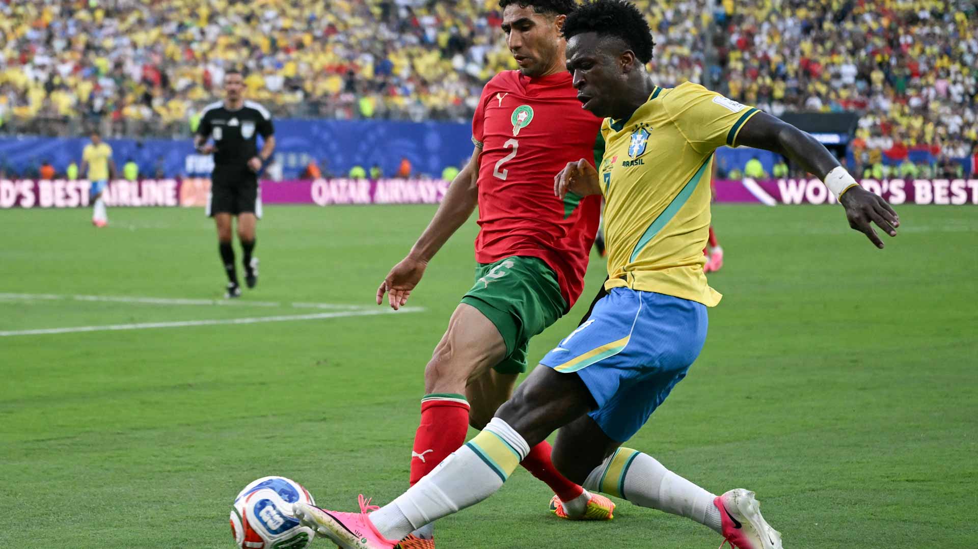 التعادل الإيجابي يحسم مواجهة المغرب مع البرازيل في كأس العالم