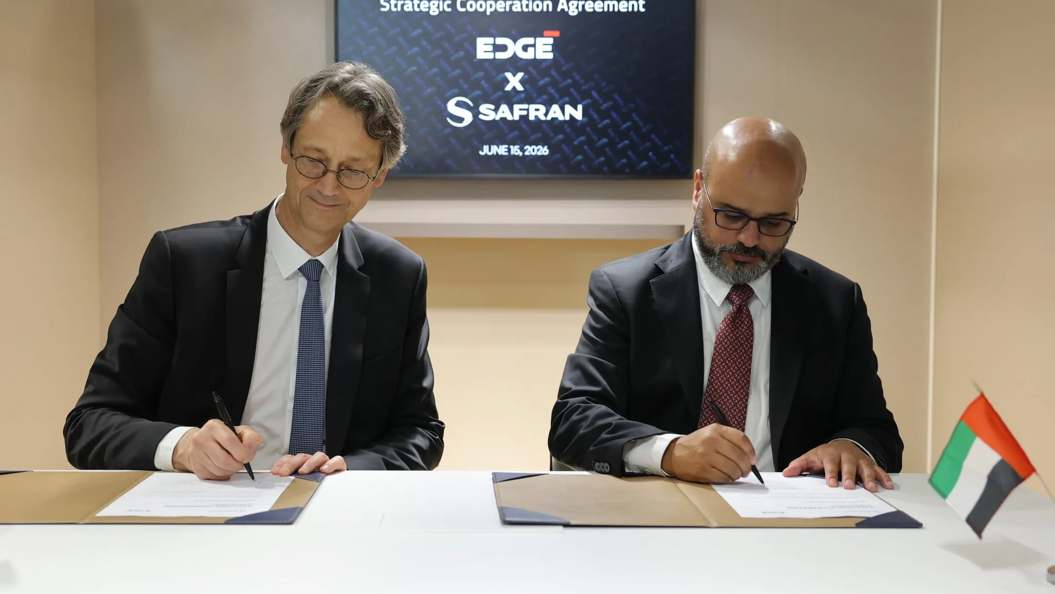 EDGE Group, Safran seal strategic agreement in aerospace, defence