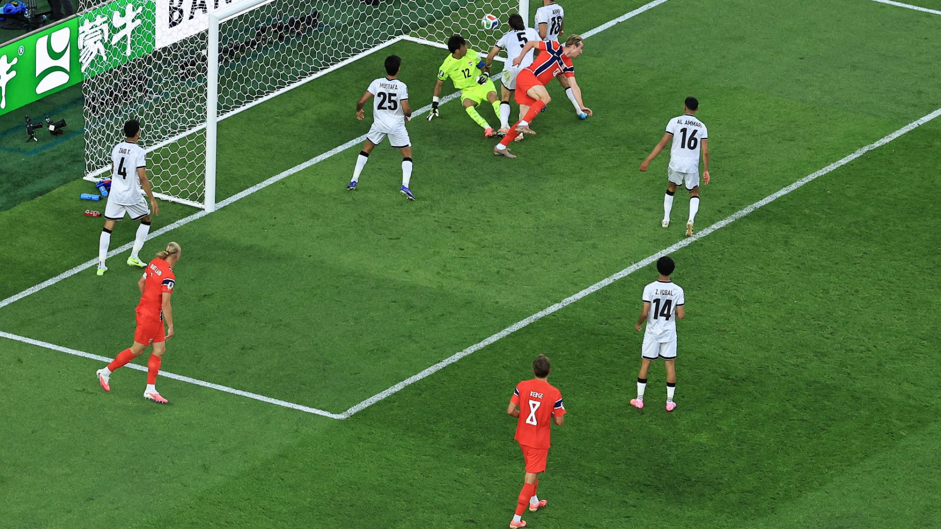 فوز عريض لمنتخب النرويج على العراق في كأس العالم 2026