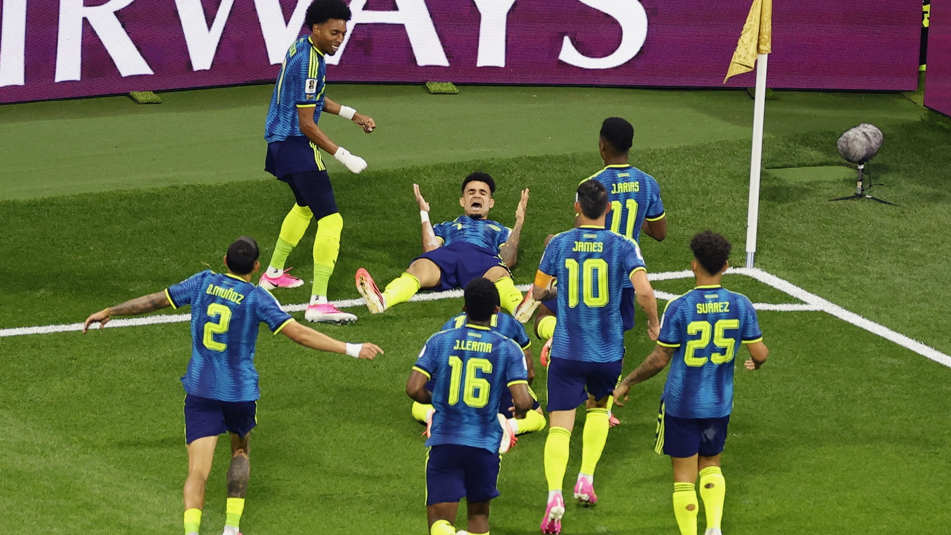 Image for the title: Luis Diaz shines as Colombia beat Uzbekistan in World Cup 