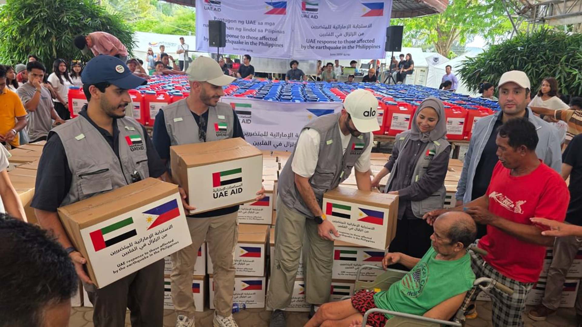UAE expands relief efforts for Philippines earthquake victims