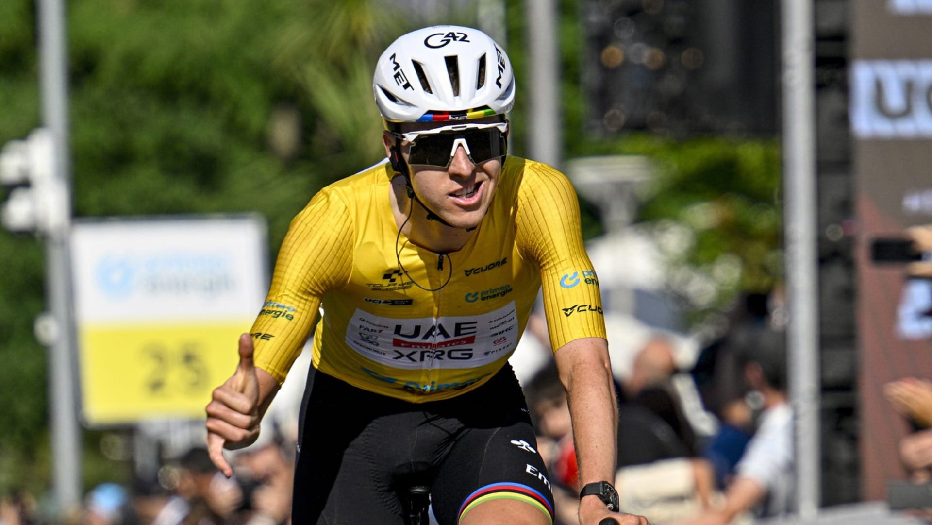 UAE Team Emirates-XRG maintains lead in Tour de Suisse