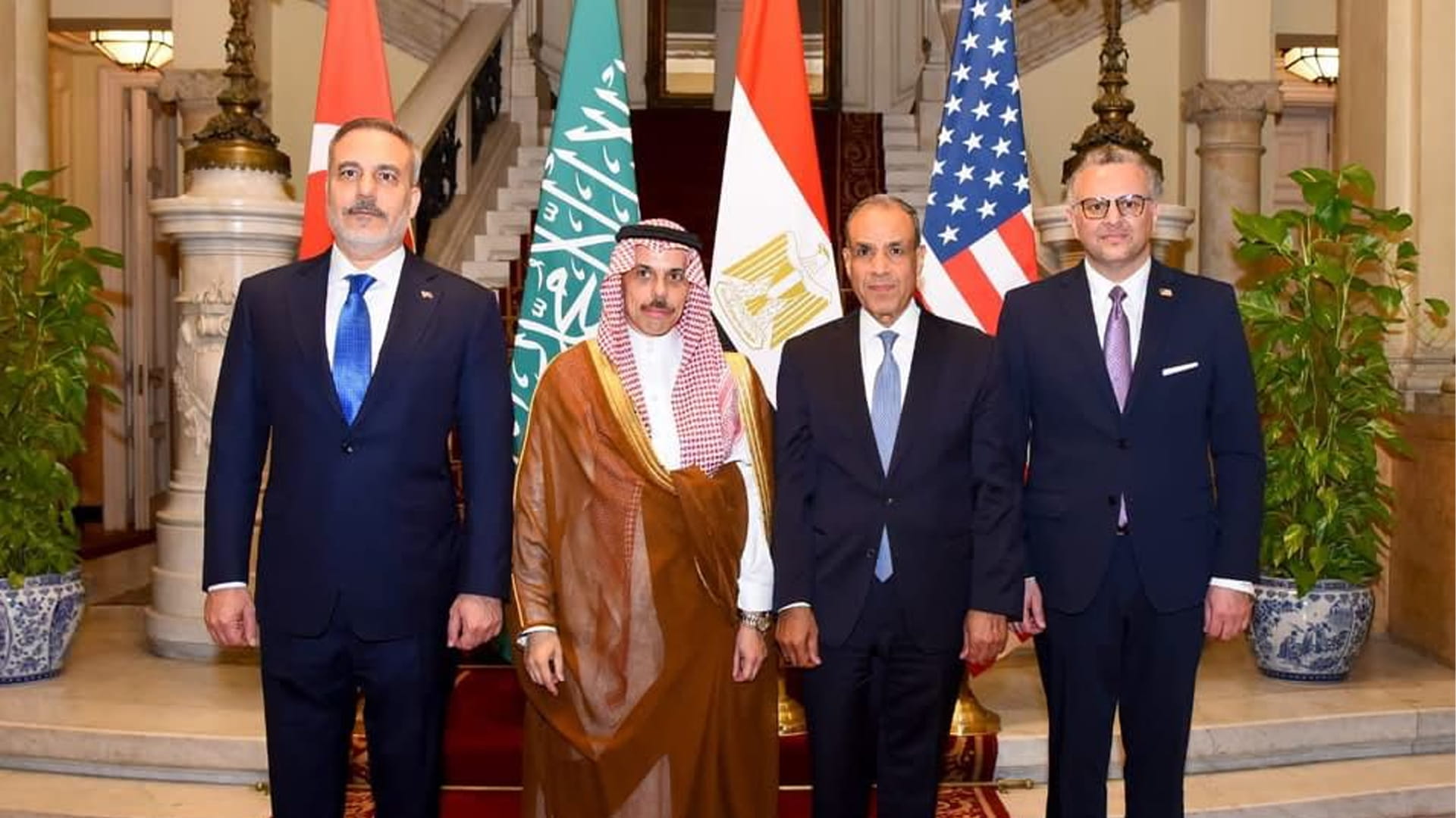 Egypt, Saudi Arabia, Türkiye, US hold talks on regional crises