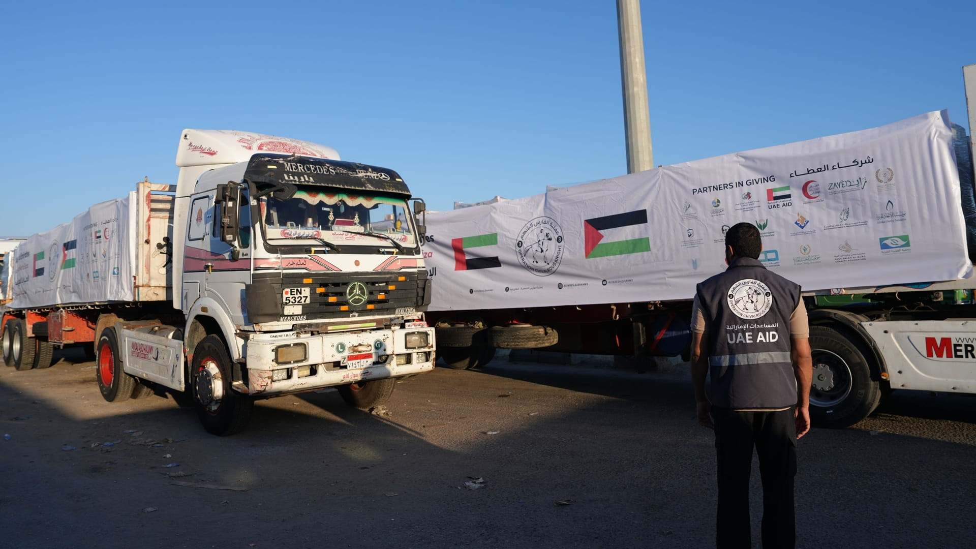 Operation Chivalrous Knight 3 delivers 786 tonnes of aid to Gaza
