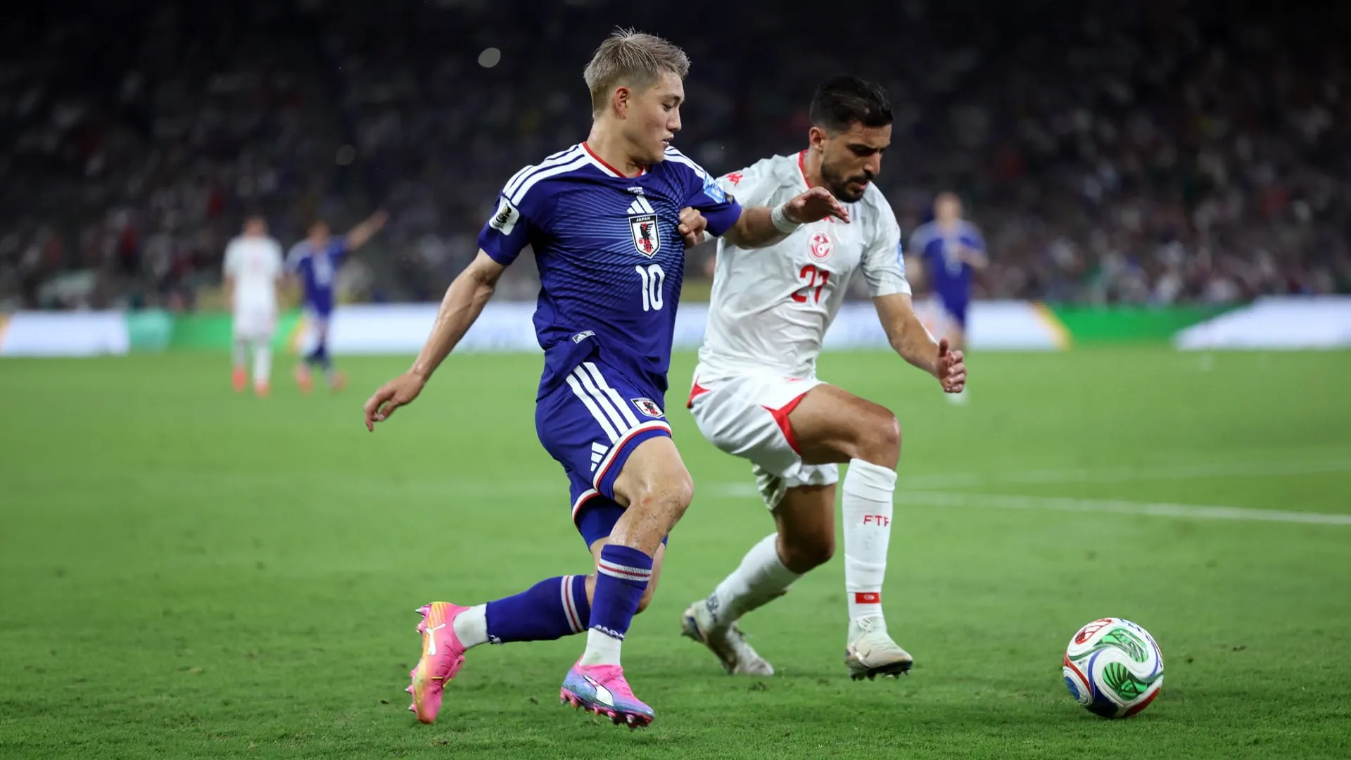 Tunisia exits the World Cup after a heavy defeat to Japan