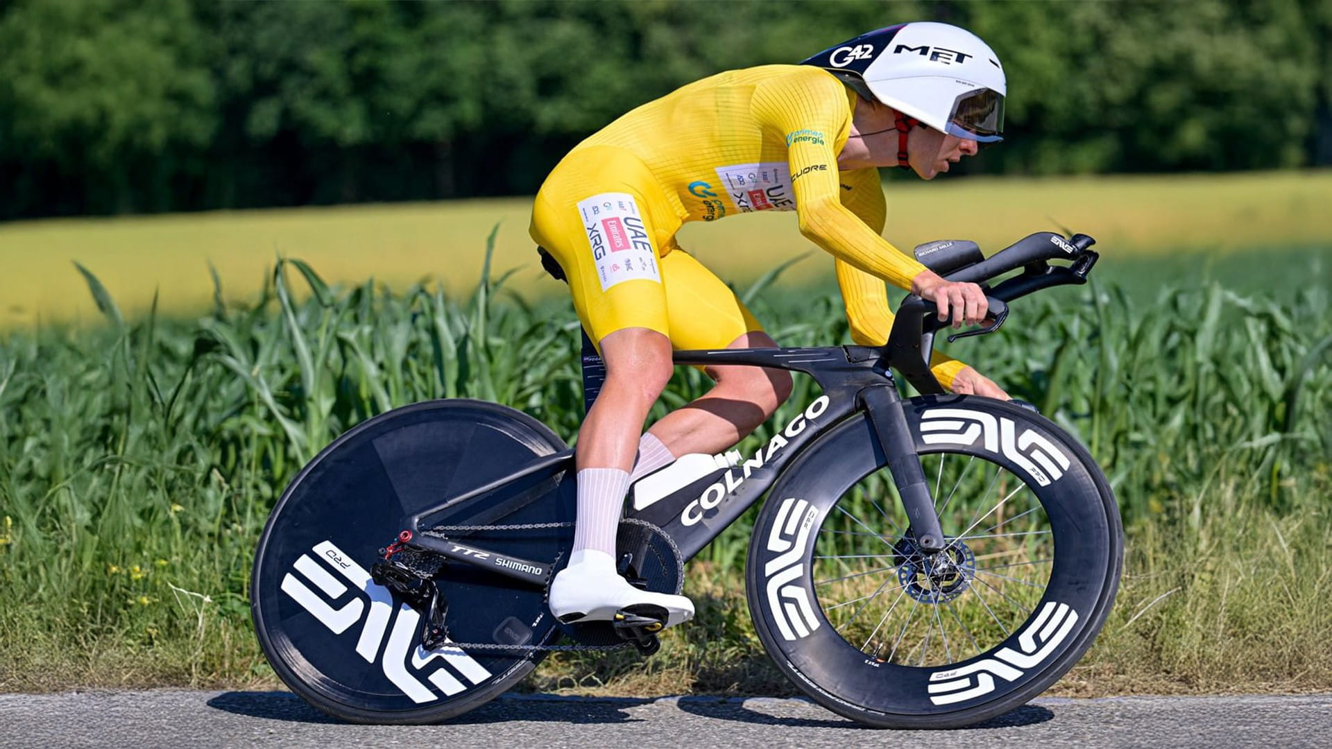 Pogačar wins Tour de Suisse time trial and extends overall lead 