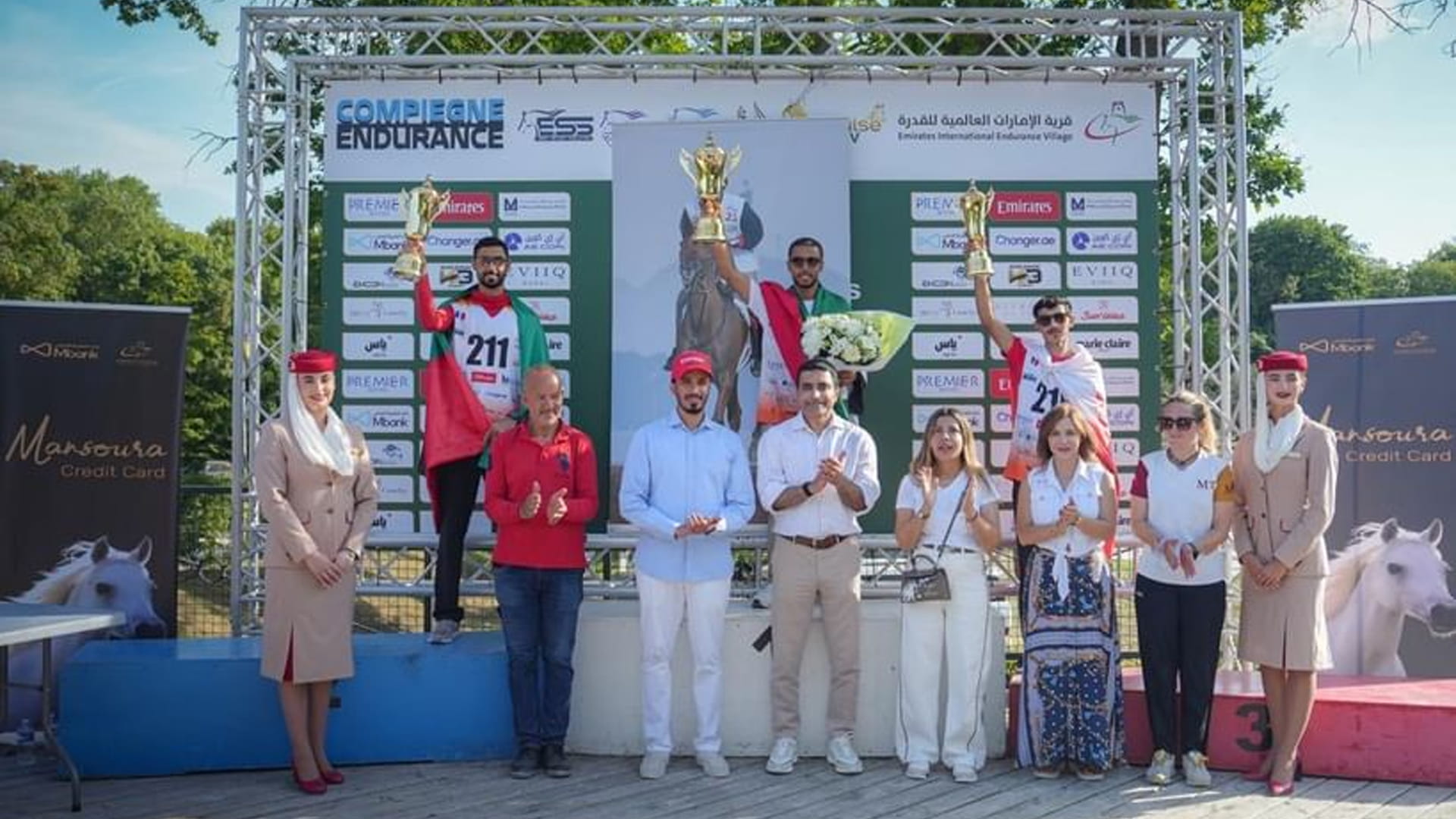 UAE riders dominate Emirates Endurance Series opener in France