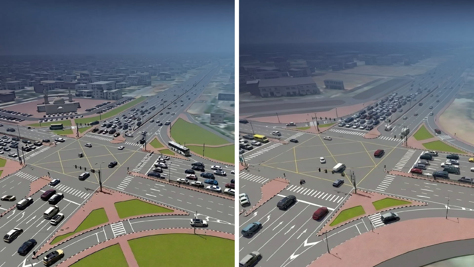 SRTA upgrades 2 roundabouts to ease traffic flow 