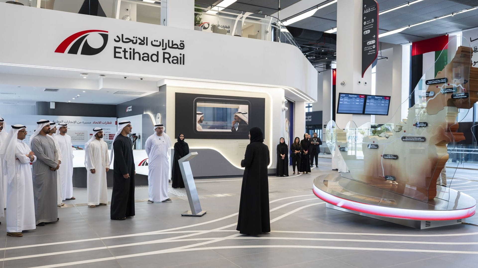 Khaled bin Mohamed unveils UAE passenger rail network plan