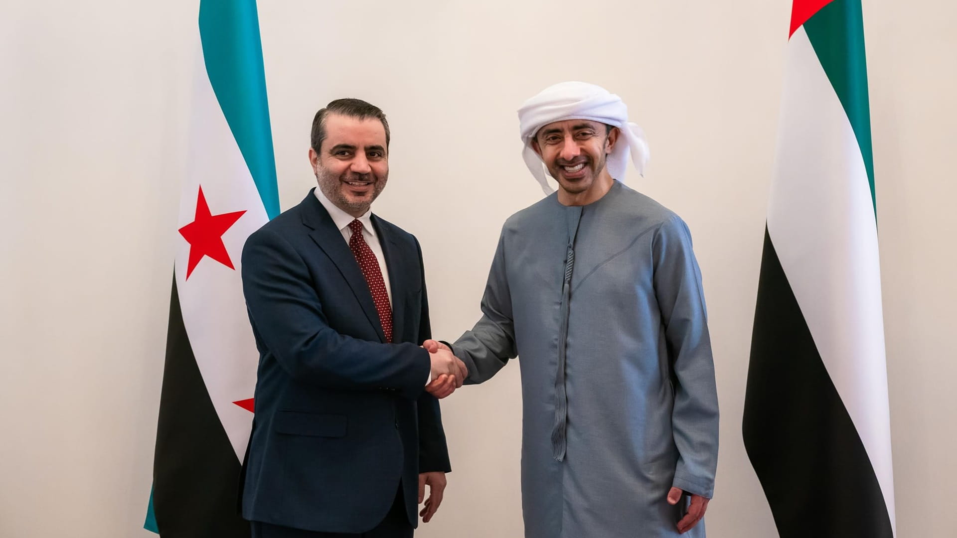 عبدالله بن زايد يبحث التعاون المشترك مع وزير الخارجية السوري #الشارقة24 