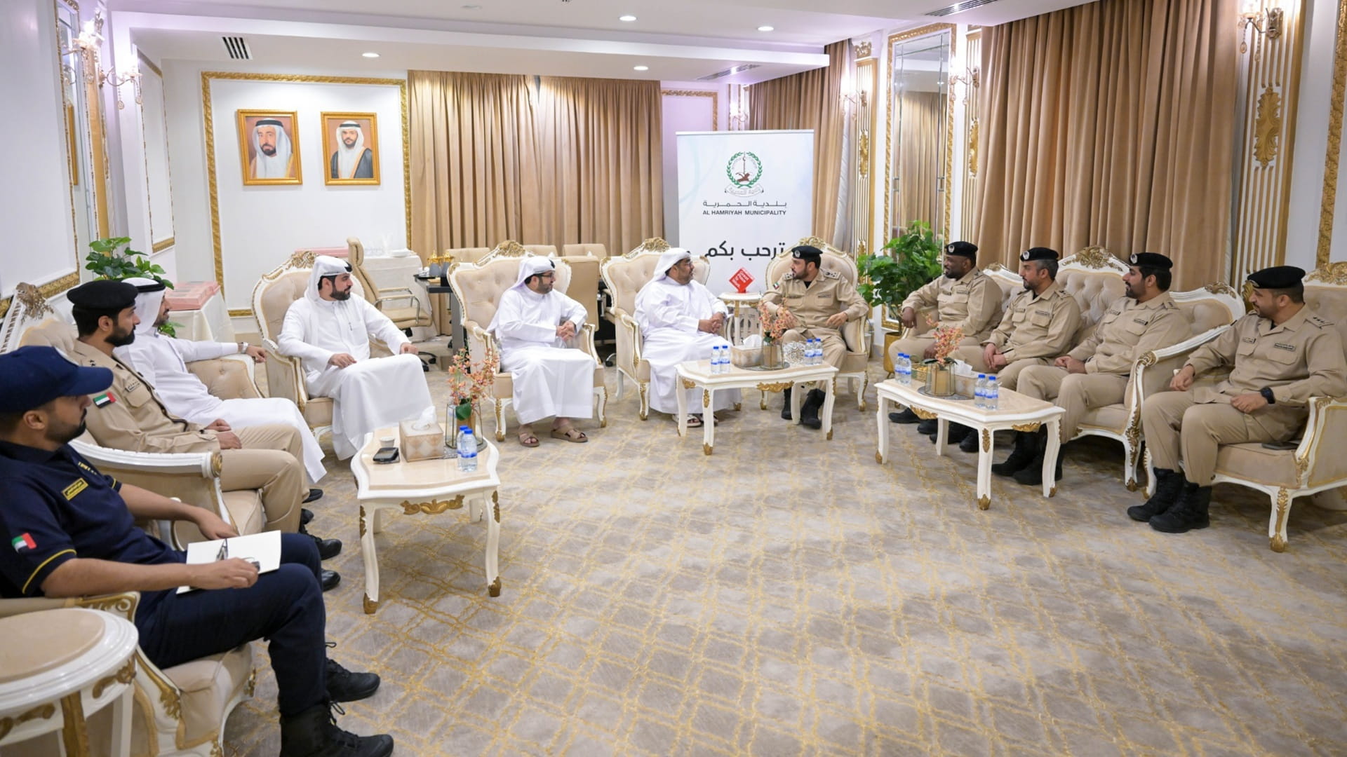 Al Hamriyah Municipality and Civil Defence reinforce partnership