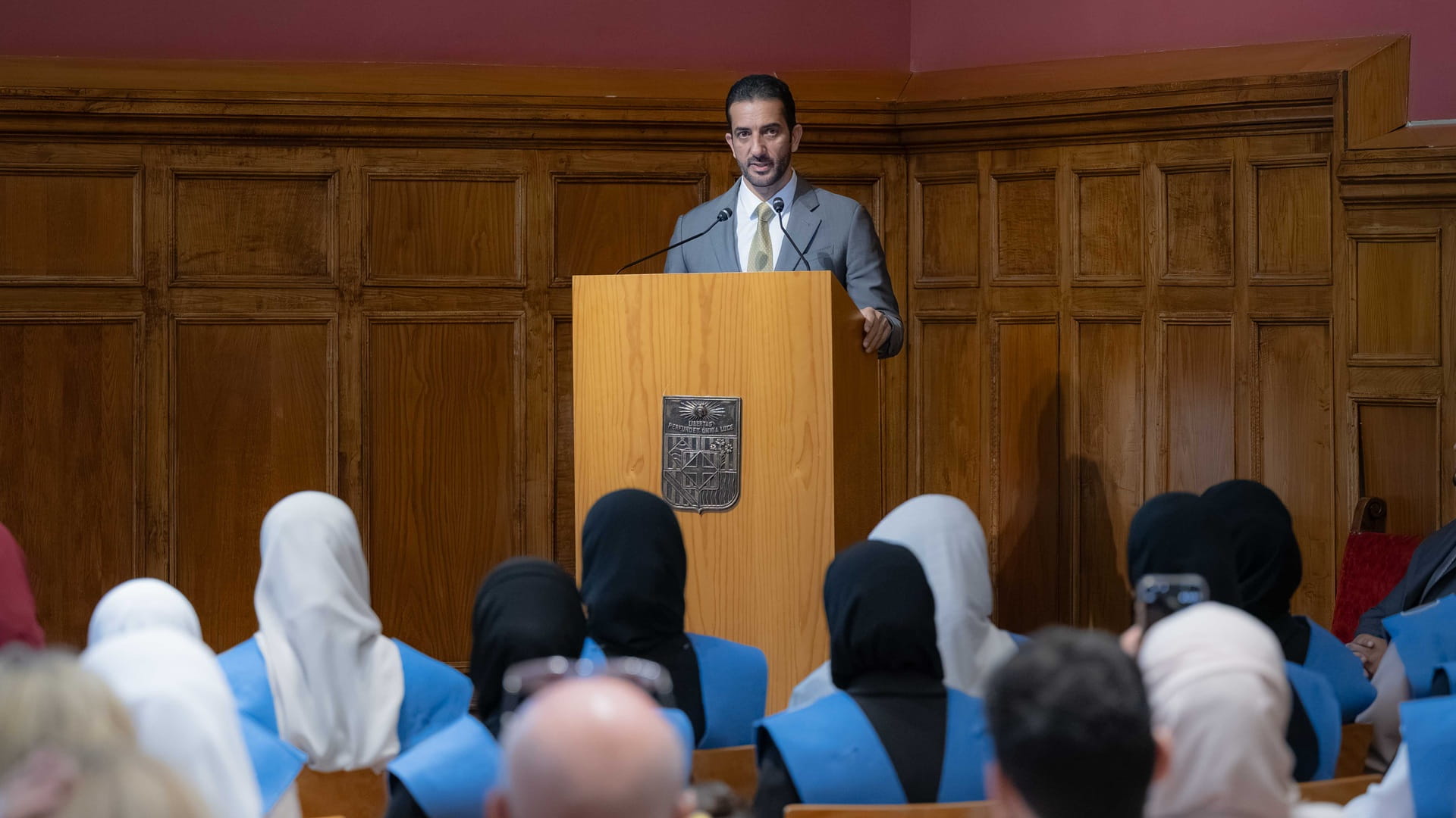 Sultan bin Ahmed attends media master’s graduation ceremony 3