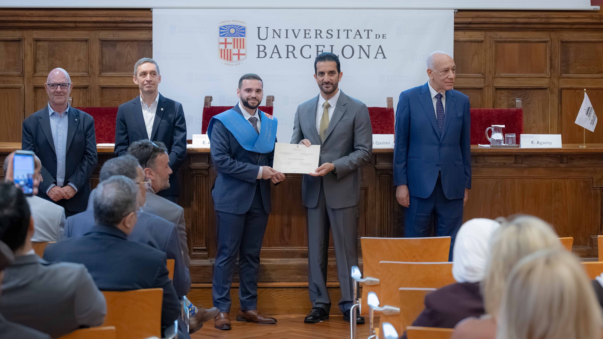 Sultan bin Ahmed attends media master’s graduation ceremony 4