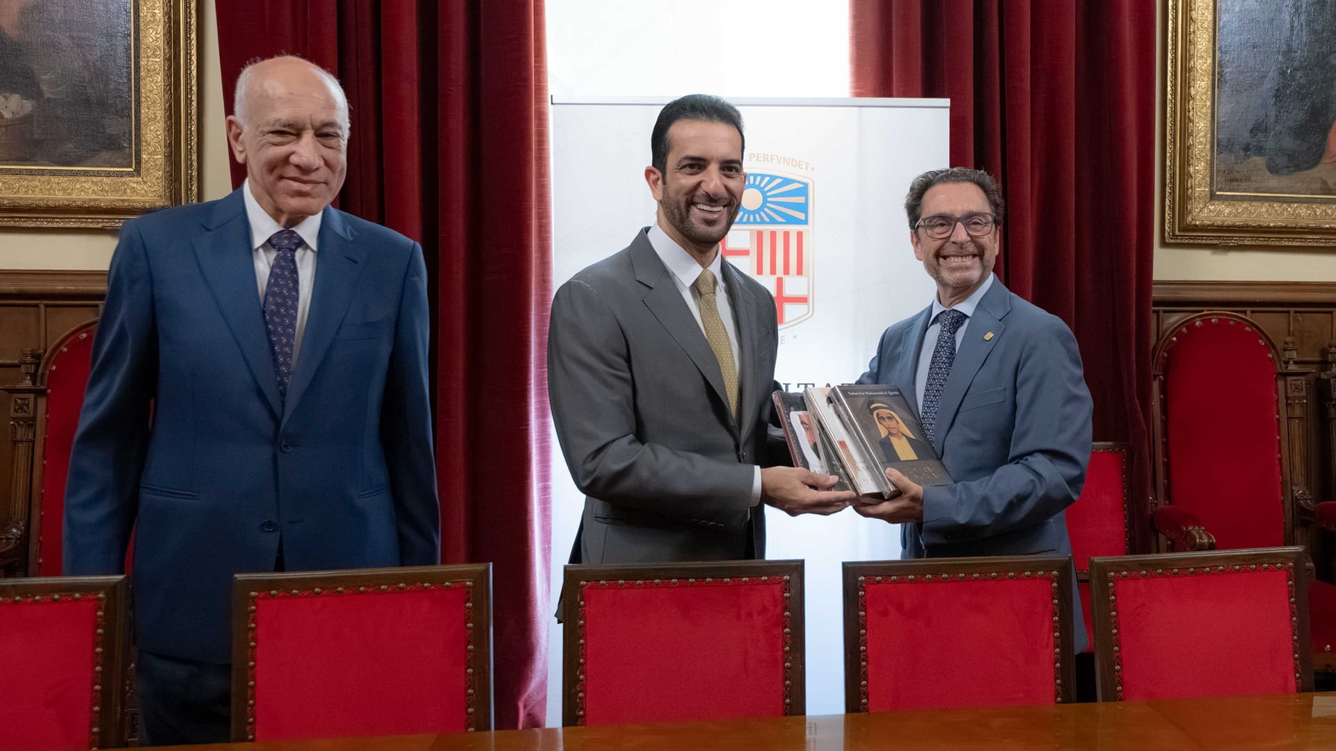 Sultan bin Ahmed attends media master’s graduation ceremony 5
