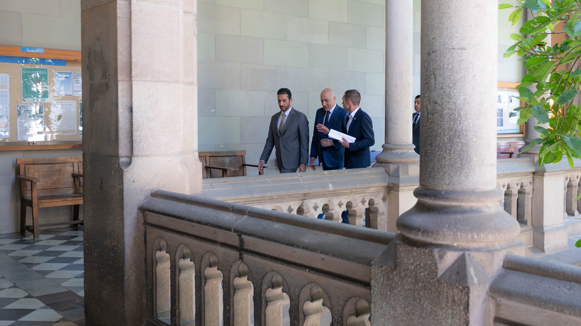 Sultan bin Ahmed witnesses Shams–University of Barcelona MoU 2