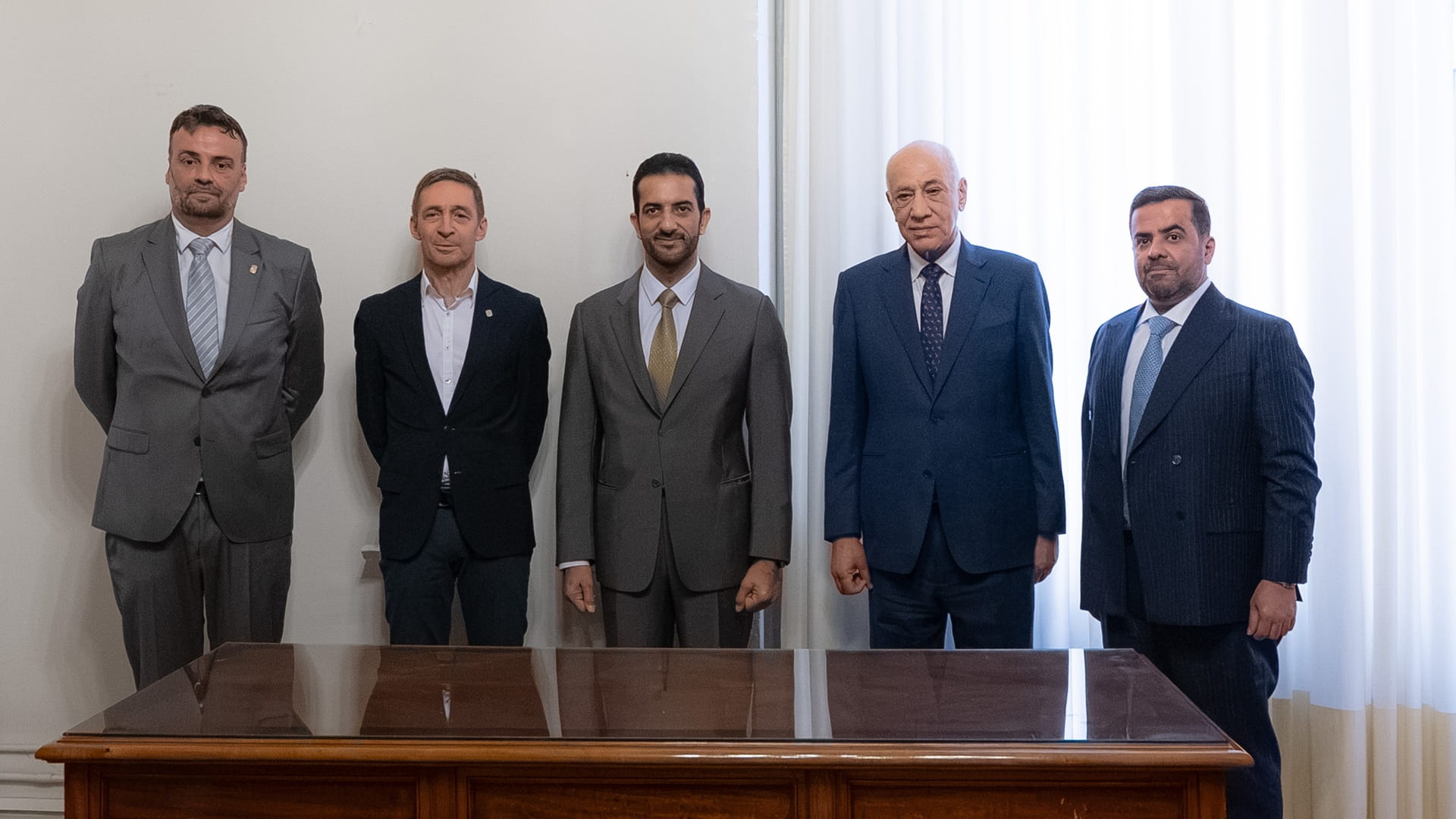 Sultan bin Ahmed witnesses Shams–University of Barcelona MoU 3