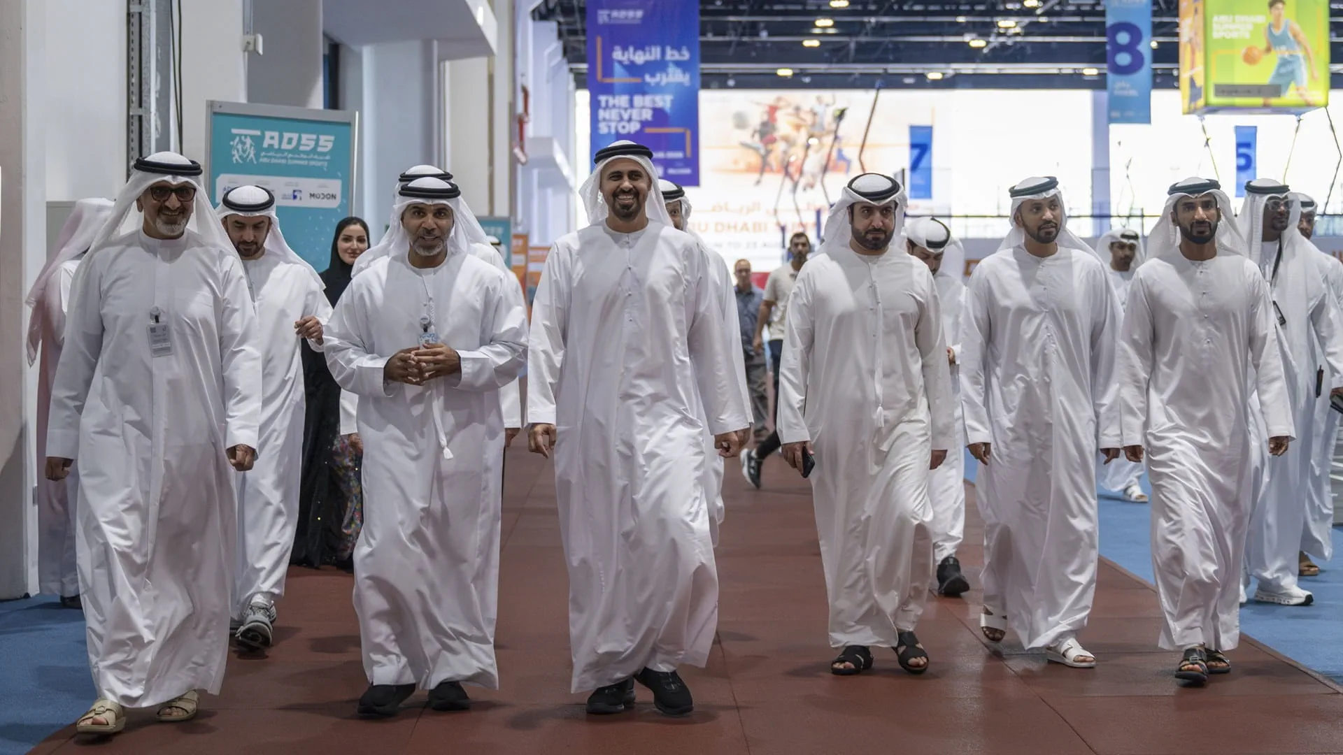 Theyab bin Mohamed bin Zayed visits Abu Dhabi Summer Sports 2026