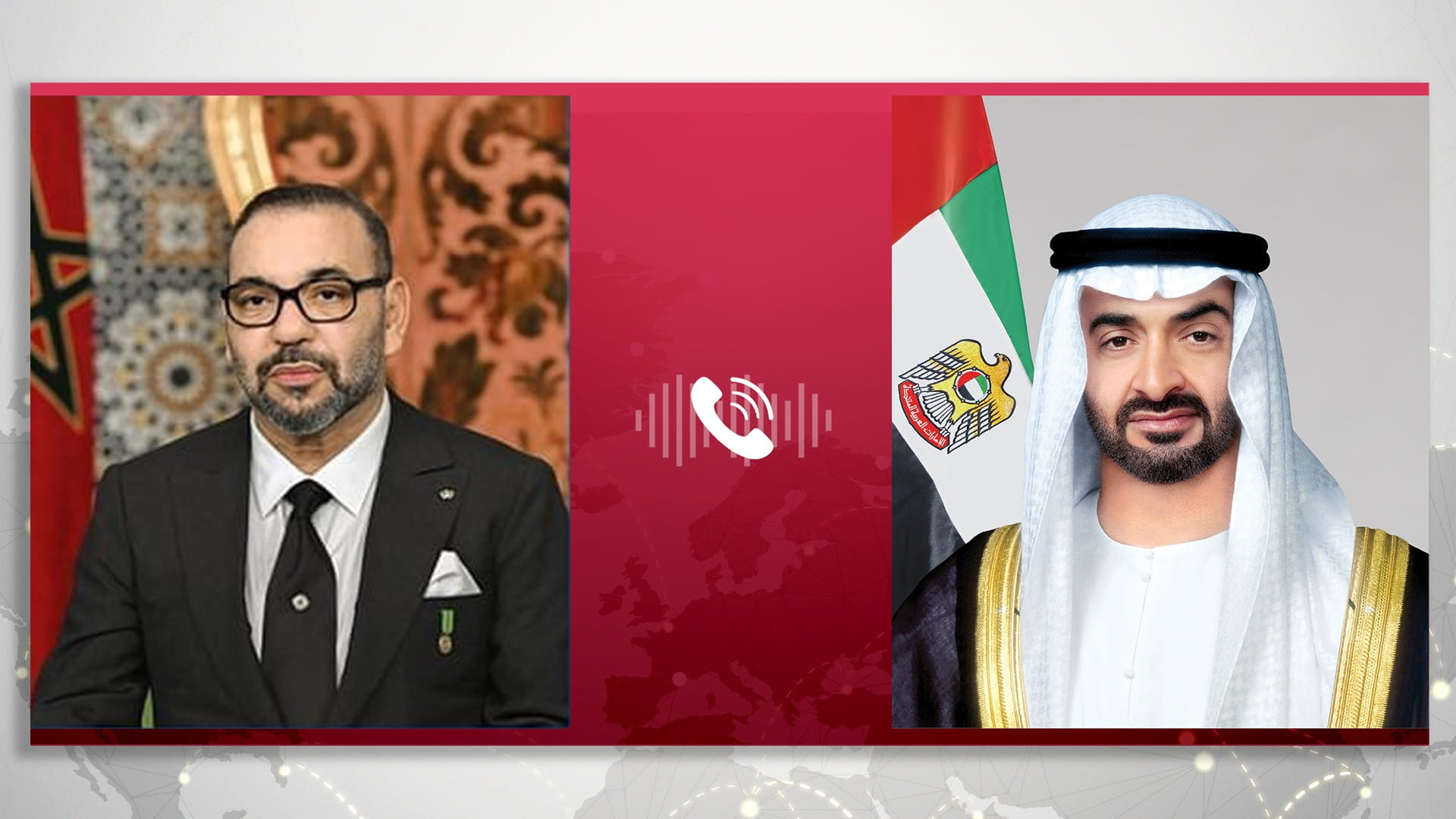 UAE President and King of Morocco discuss regional developments 