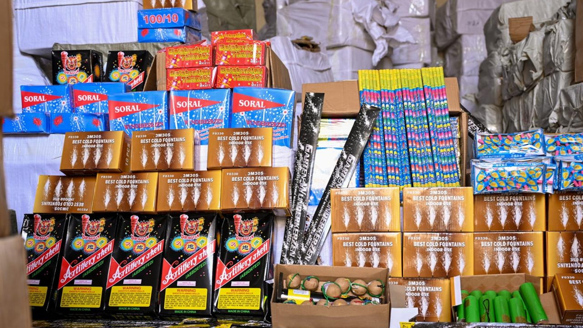 Sharjah Police busts 60 tons of fireworks pre-Eid Al Fitr 