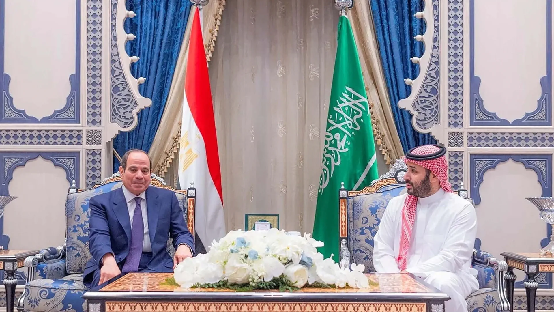 Saudi Crown Prince, Egyptian President discuss regional developments 